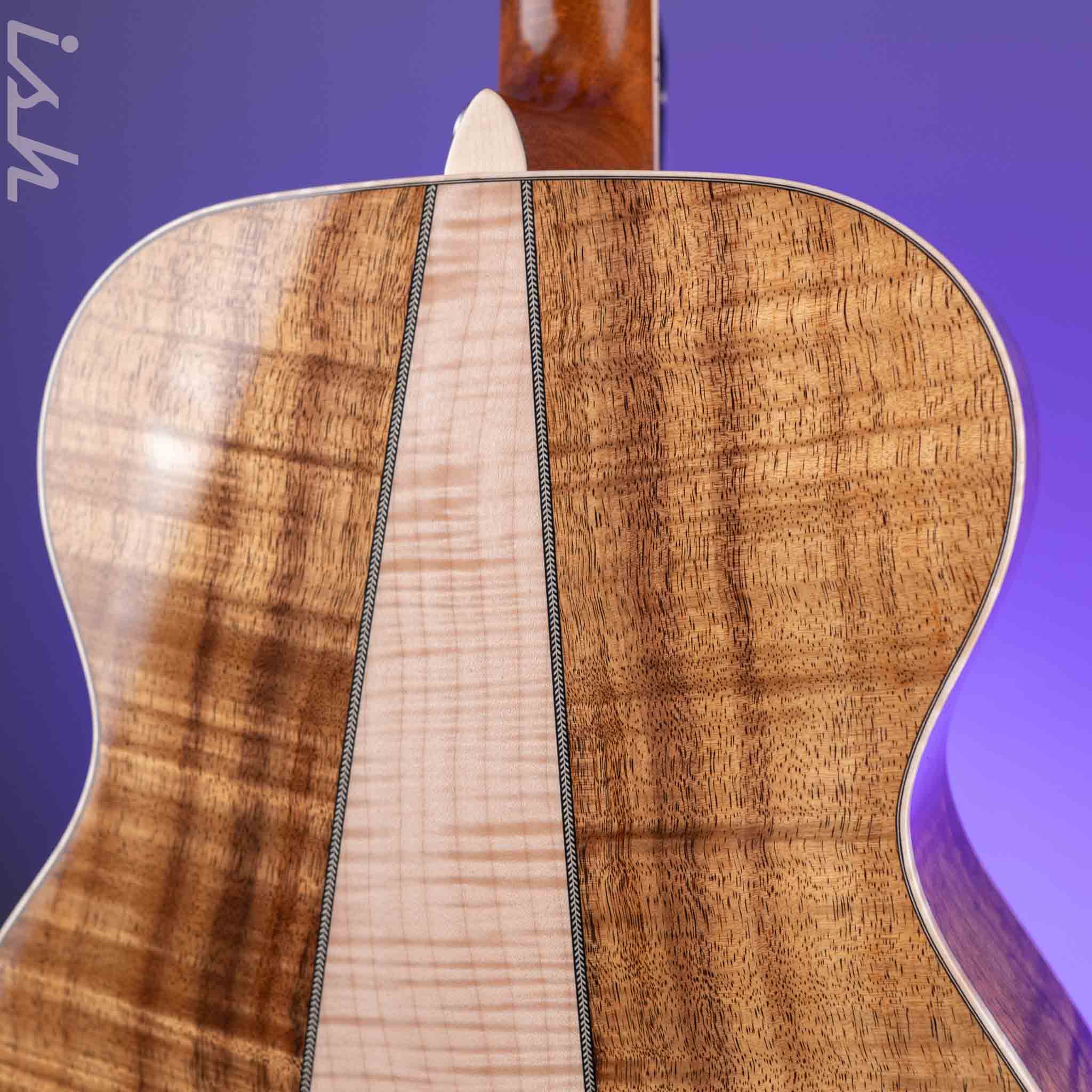 Martin Custom Shop M-36 Style Grand Auditorium Highly Flamed Koa - Image 11