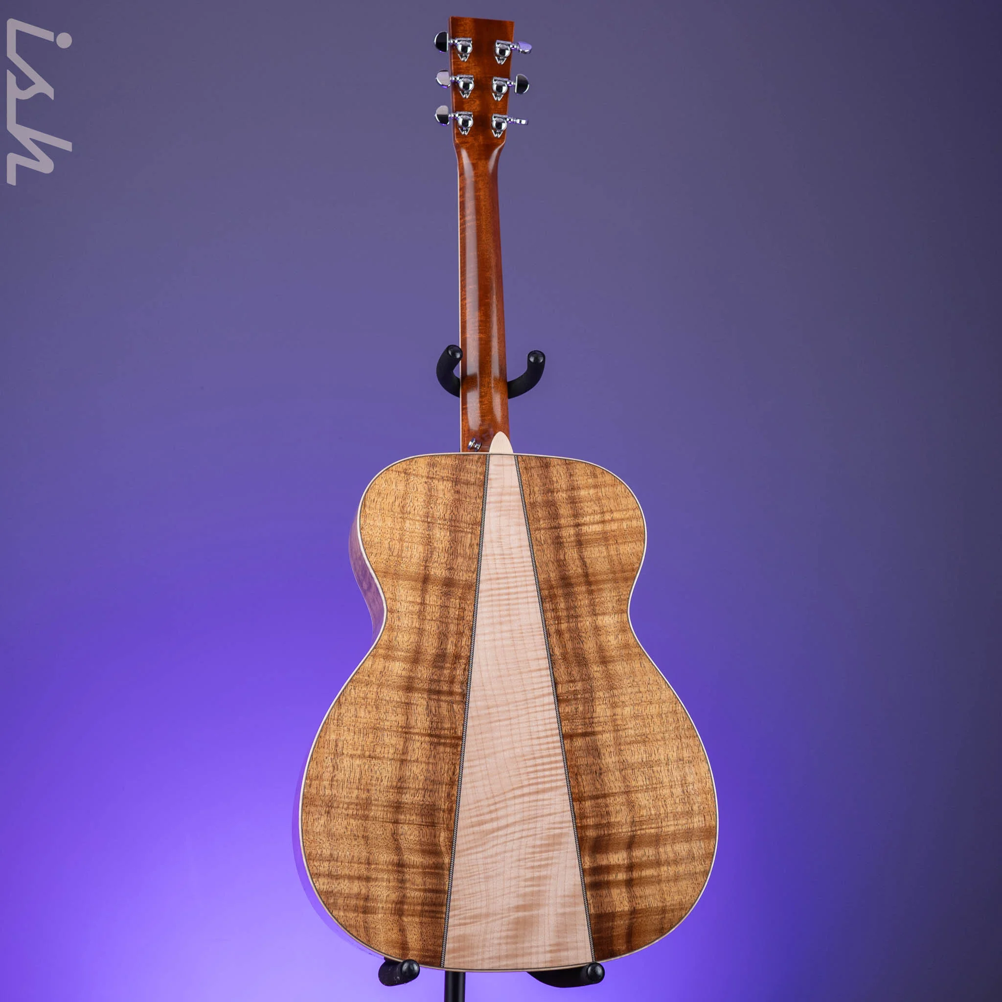 Martin Custom Shop M-36 Style Grand Auditorium Highly Flamed Koa - Image 9