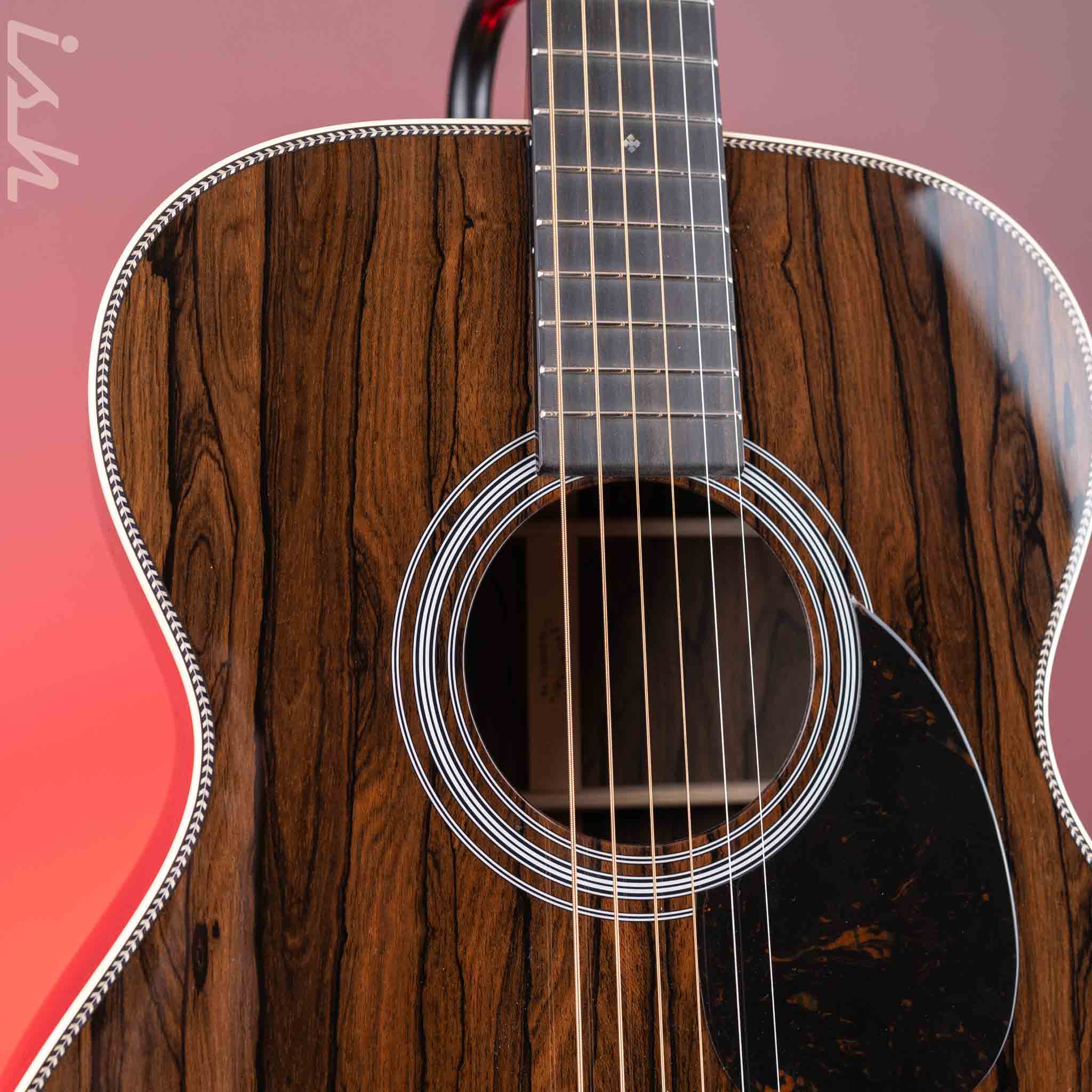 Martin Custom Shop OM-28 Style Acoustic Guitar Ziricote - Image 3