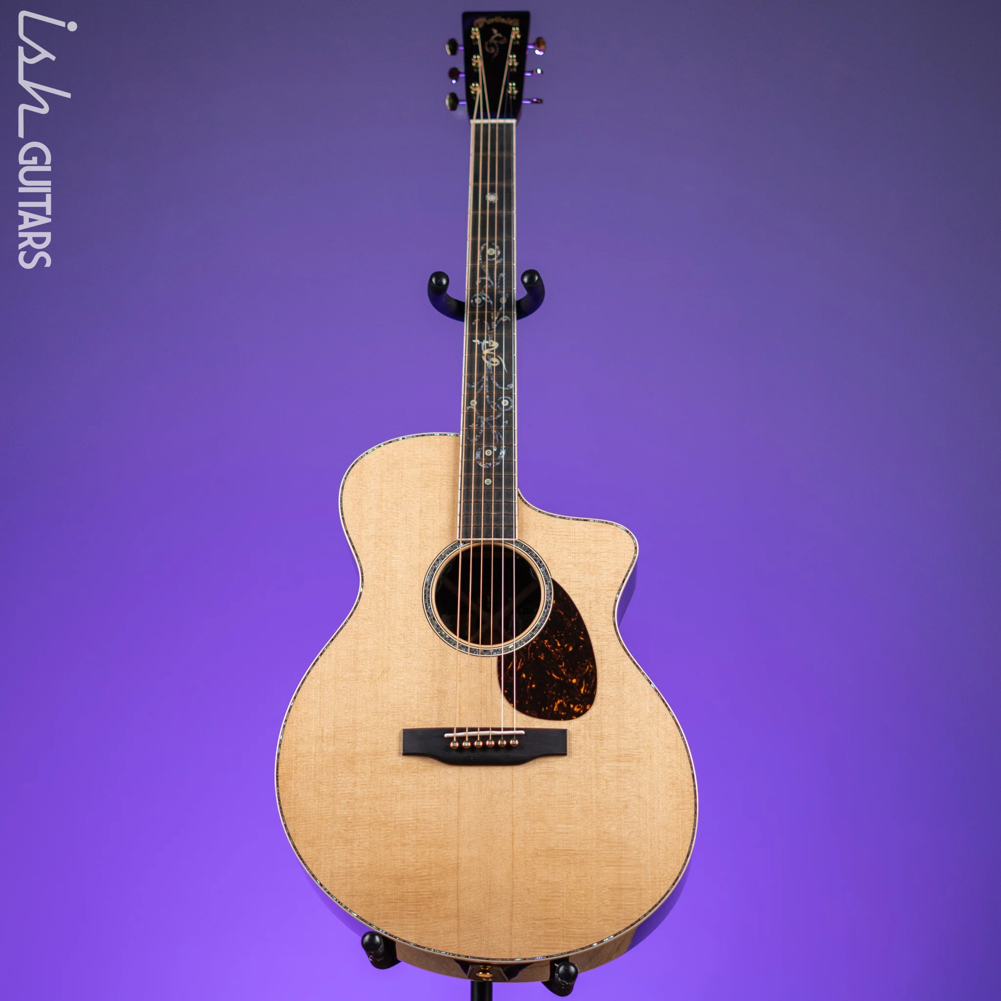 2022 Martin Custom Shop SC-2022 Acoustic-Electric Guitar Natural - Image 2