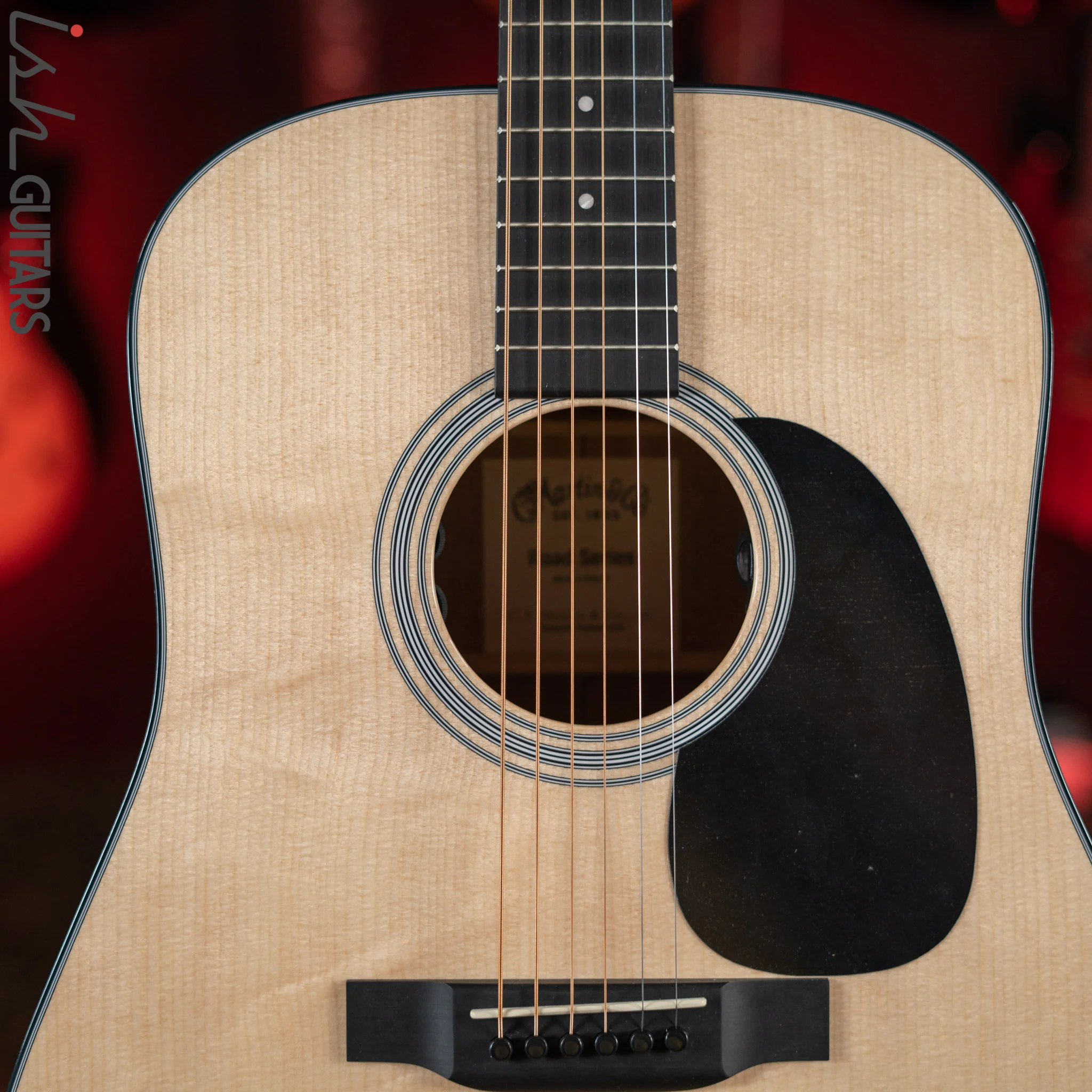 2022 Martin D-12E Road Series Acoustic-Electric Guitar Natural - Image 4