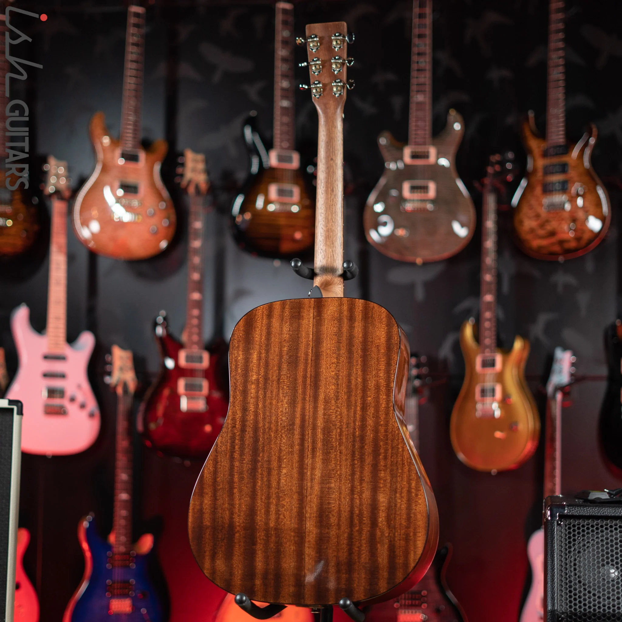 2022 Martin D-12E Road Series Acoustic-Electric Guitar Natural - Image 7