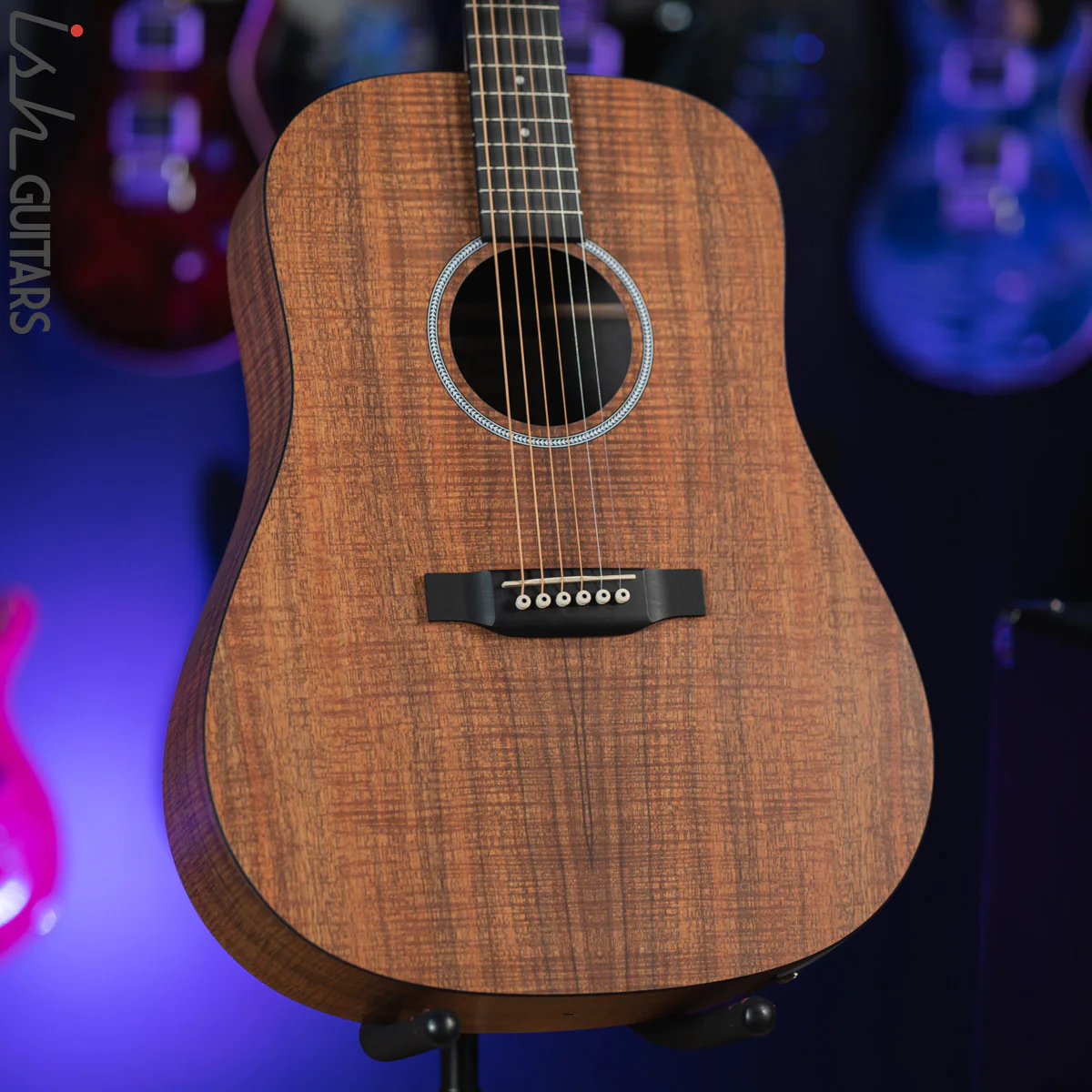 Martin D-X1E Natural Koa Acoustic-Electric Guitar