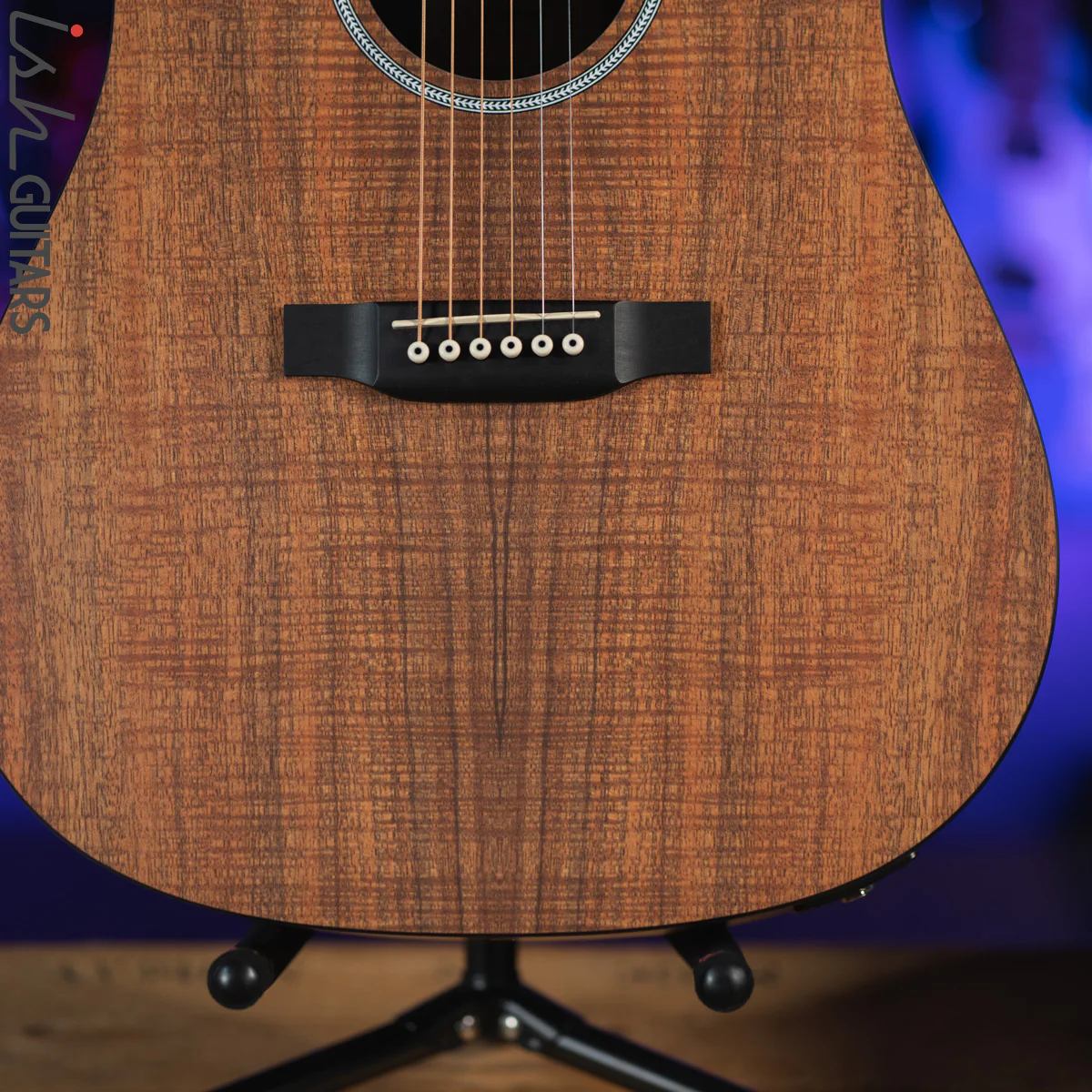 Martin D-X1E Natural Koa Acoustic-Electric Guitar - Image 4