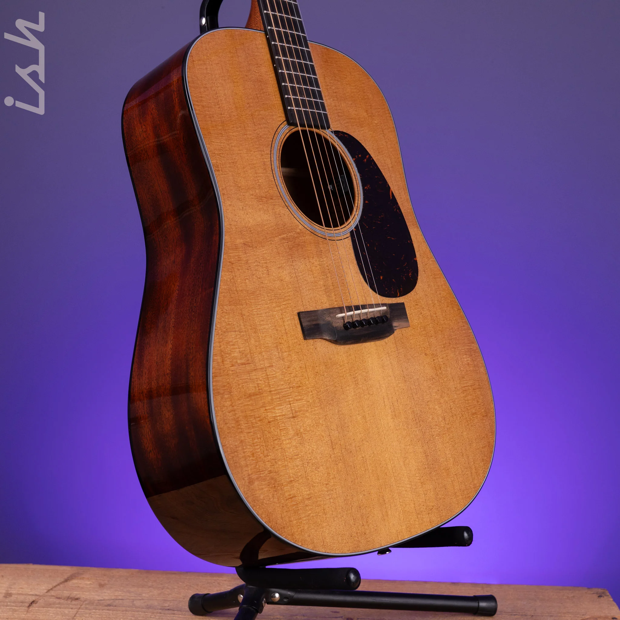 Martin DE Retro Plus Mahogany Acoustic-Electric Guitar - Image 3