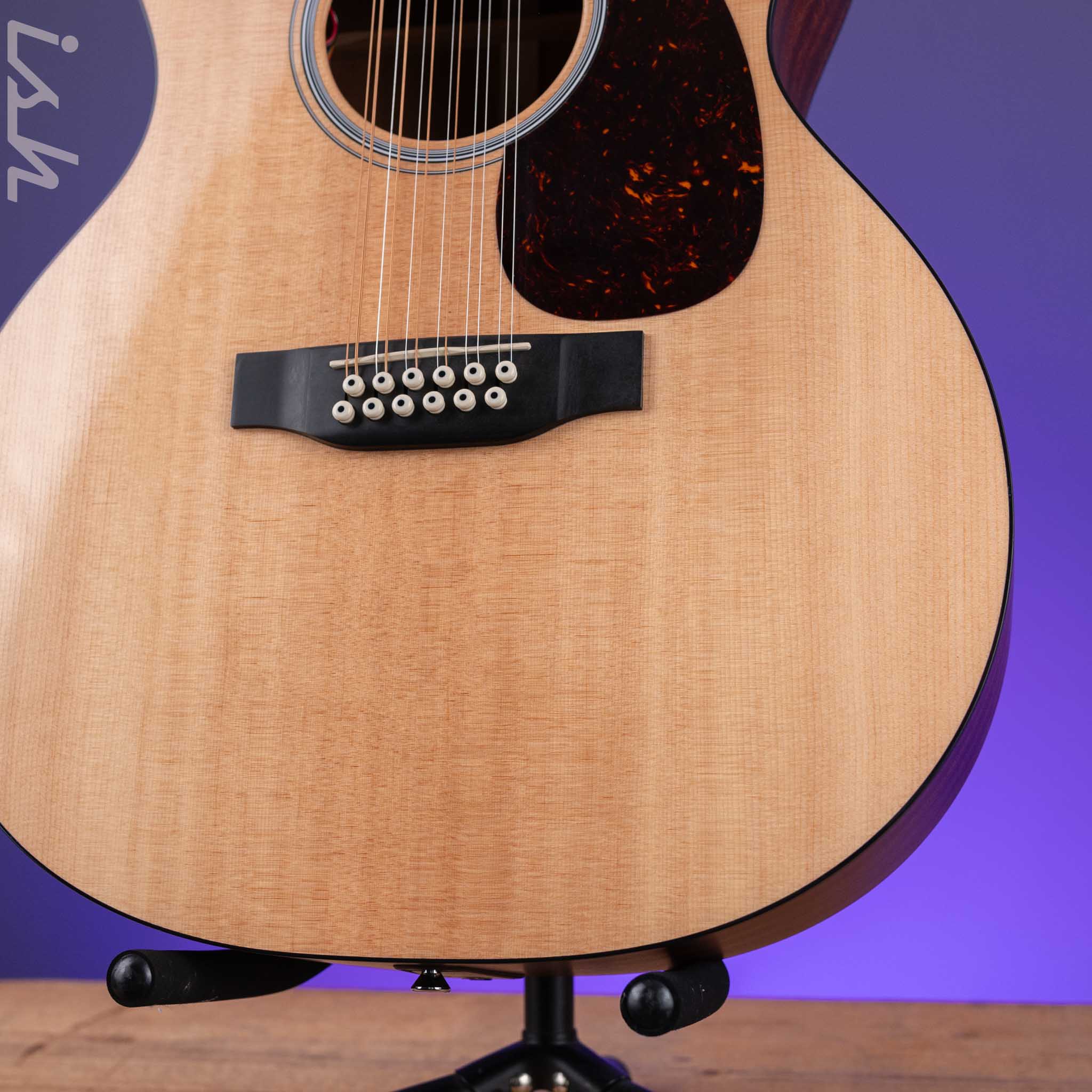 2017 Martin GPC12PA4 12-String Acoustic Guitar Natural - Image 4