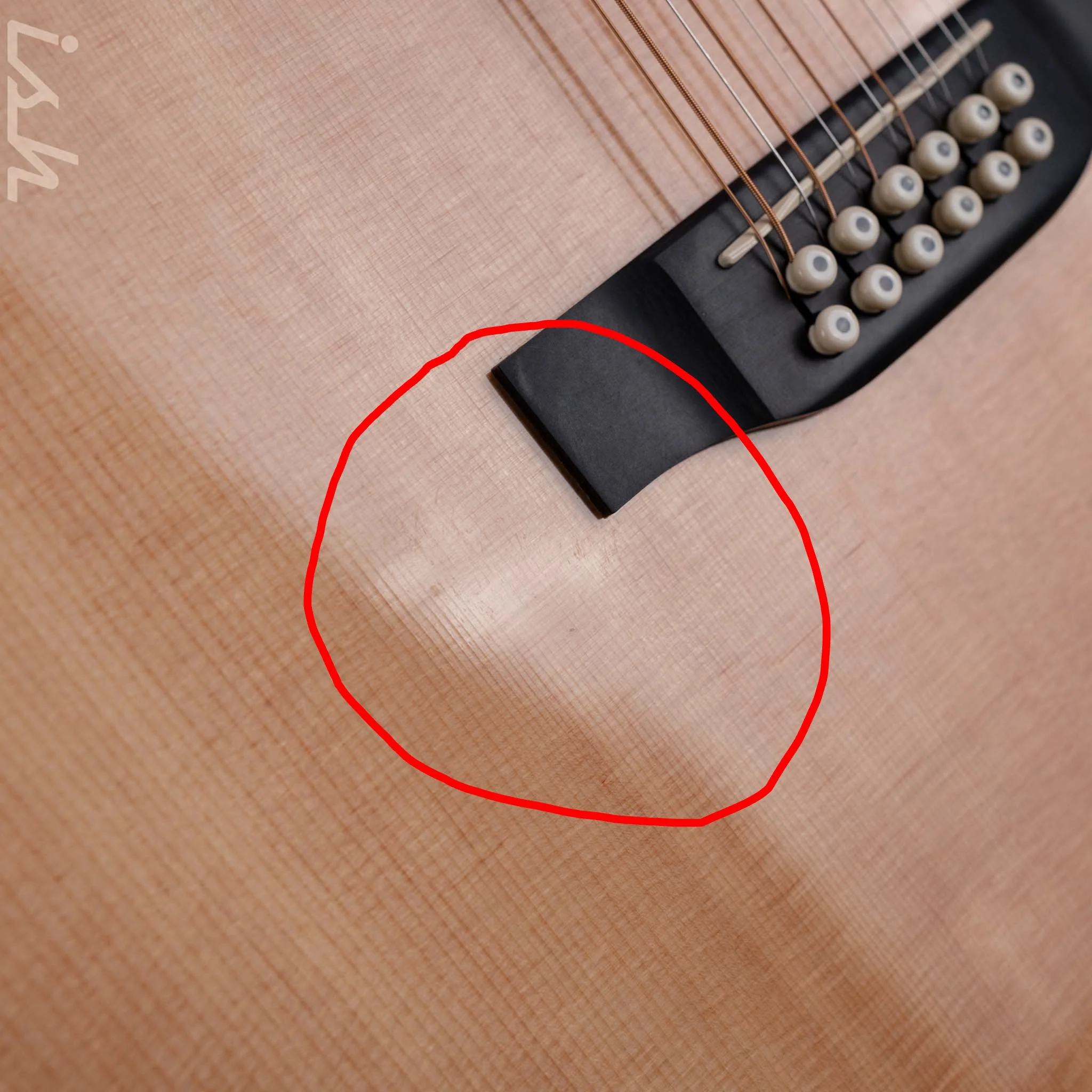 2017 Martin GPC12PA4 12-String Acoustic Guitar Natural - Image 6