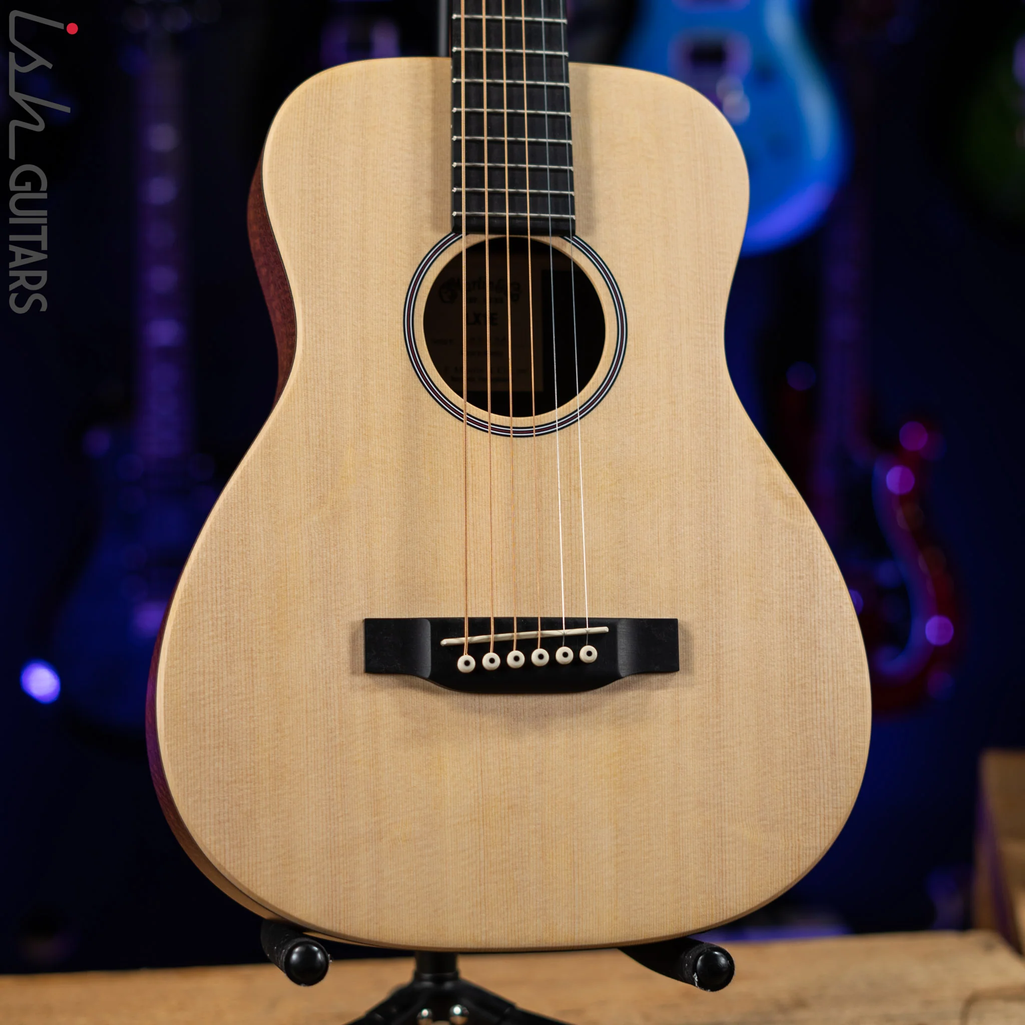 Martin LX1E Little Martin Acoustic-Electric Guitar Natural Satin