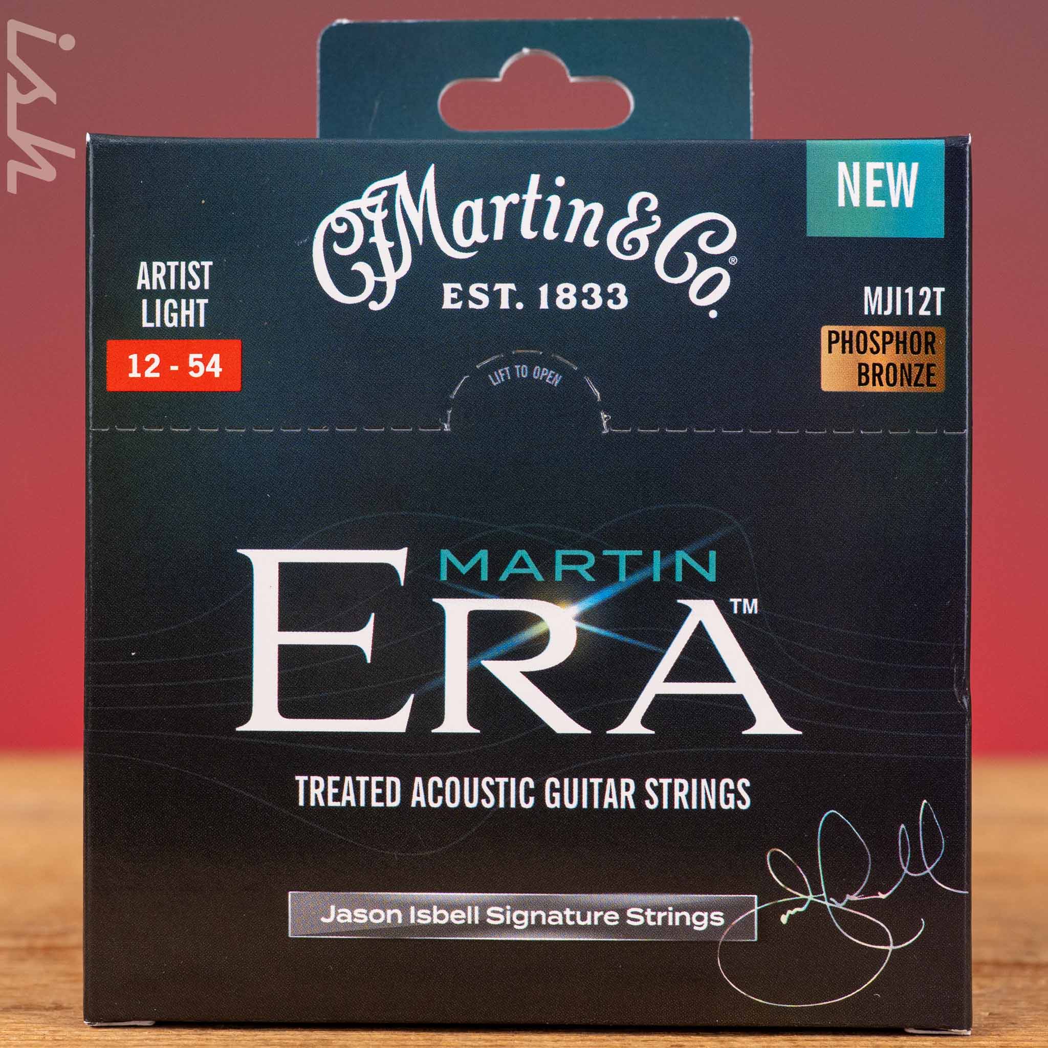 Martin MJI12T Era™ Treated Acoustic Guitar Strings Jason Isbell Signature 12-54
