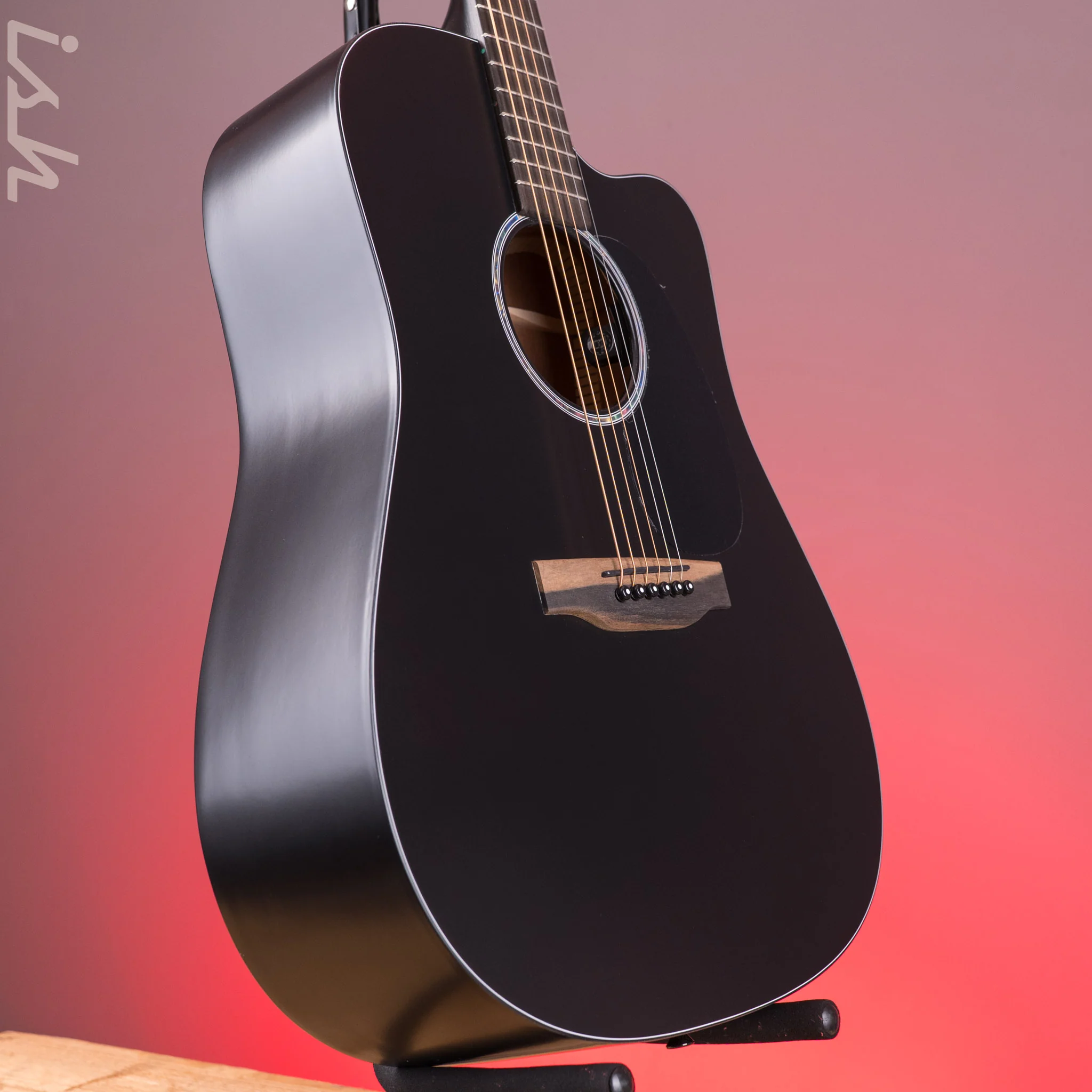 Martin Road Series DC-10E Modern Black Acoustic-Electric Guitar *New Model* - Image 3