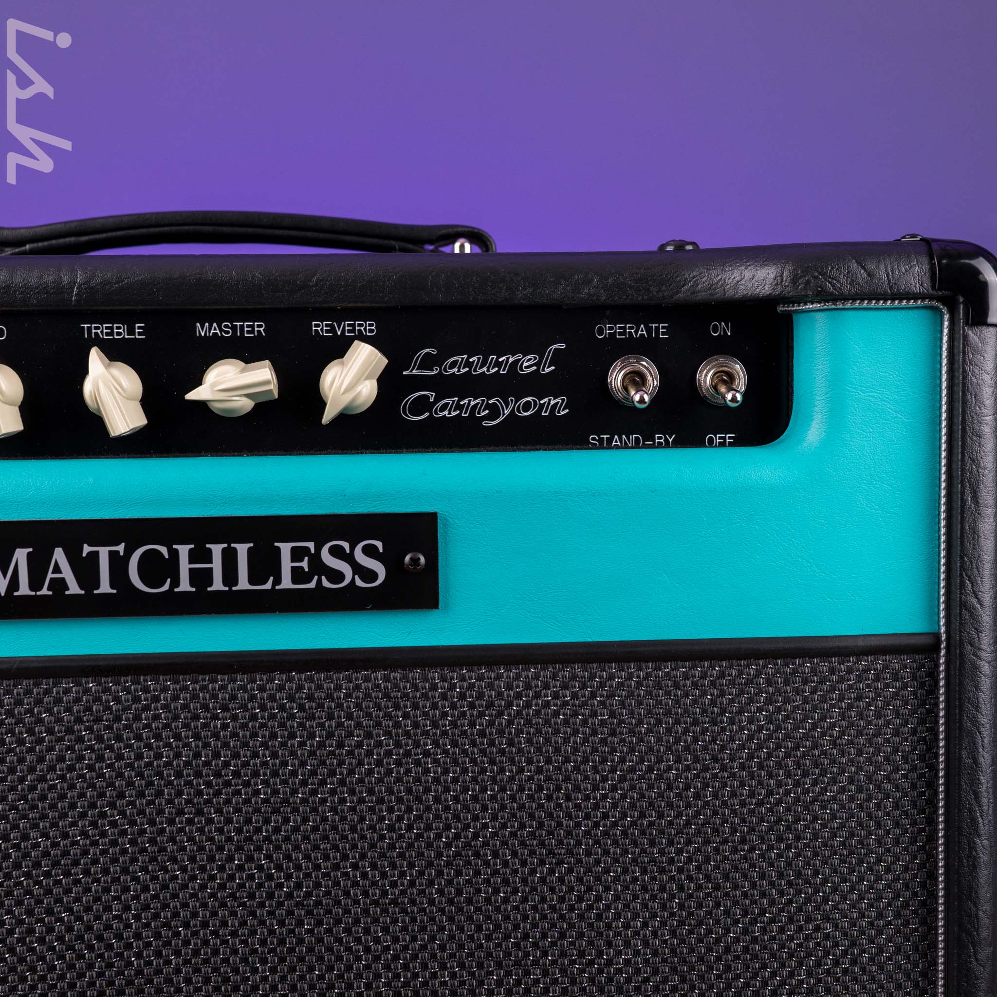 Matchless Laurel Canyon Reverb 1x12" Combo Amp Turquoise - Image 2