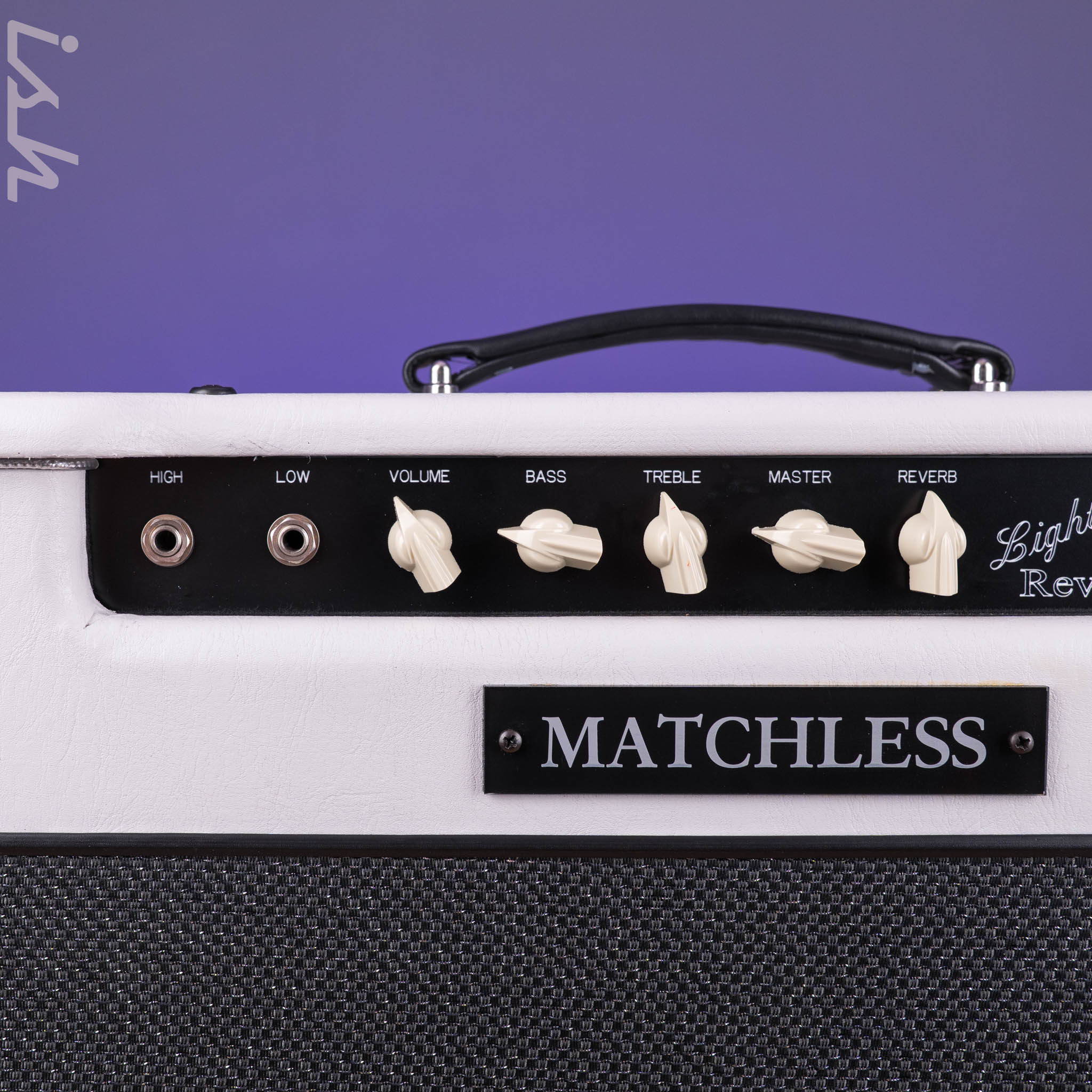 Matchless Lightning 1x12" 15W Combo Reverb White Tolex - Image 3