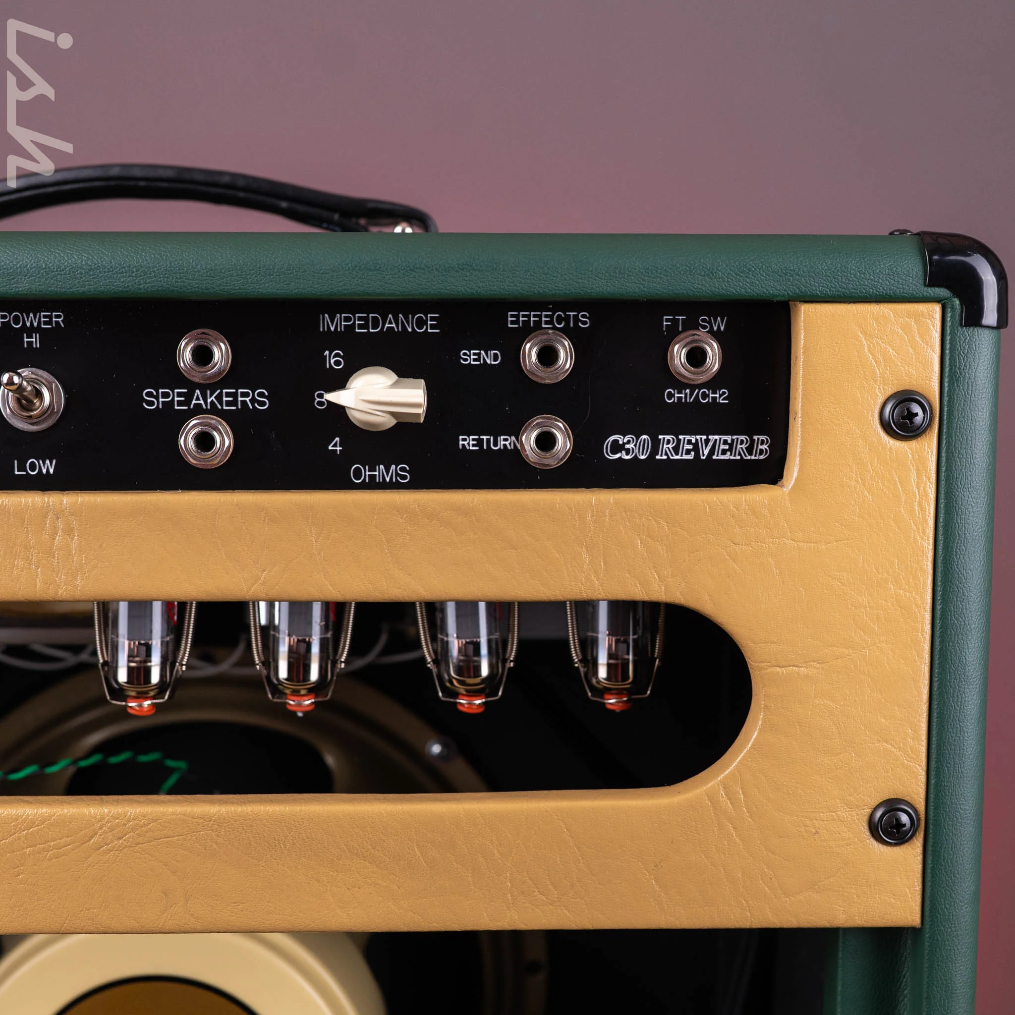 Matchless SC-30 Reverb 112 Combo Custom Tolex Green & Gold Demo - Image 6