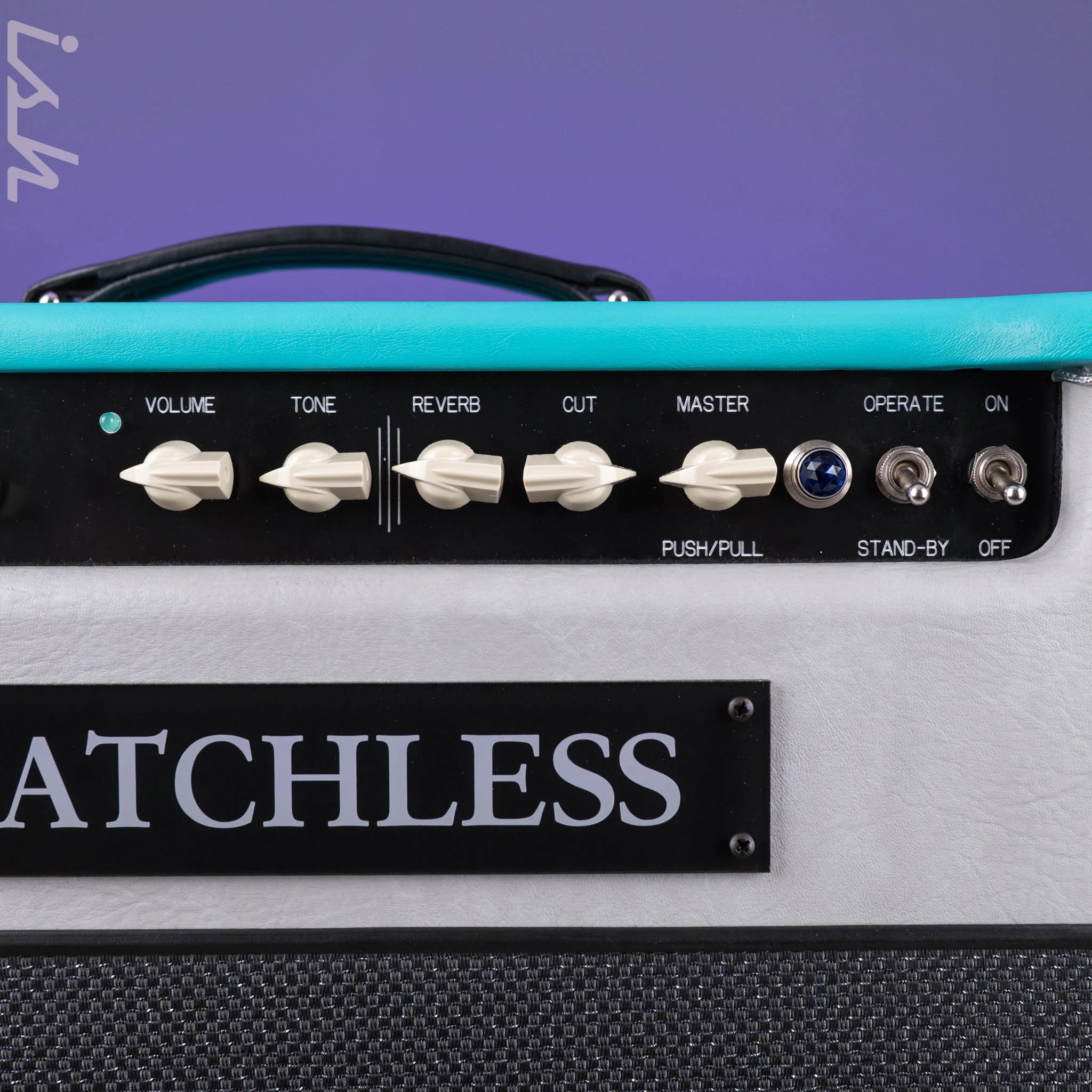 Matchless SC-30 Reverb 112 Combo Custom Turquoise Tolex - Image 4