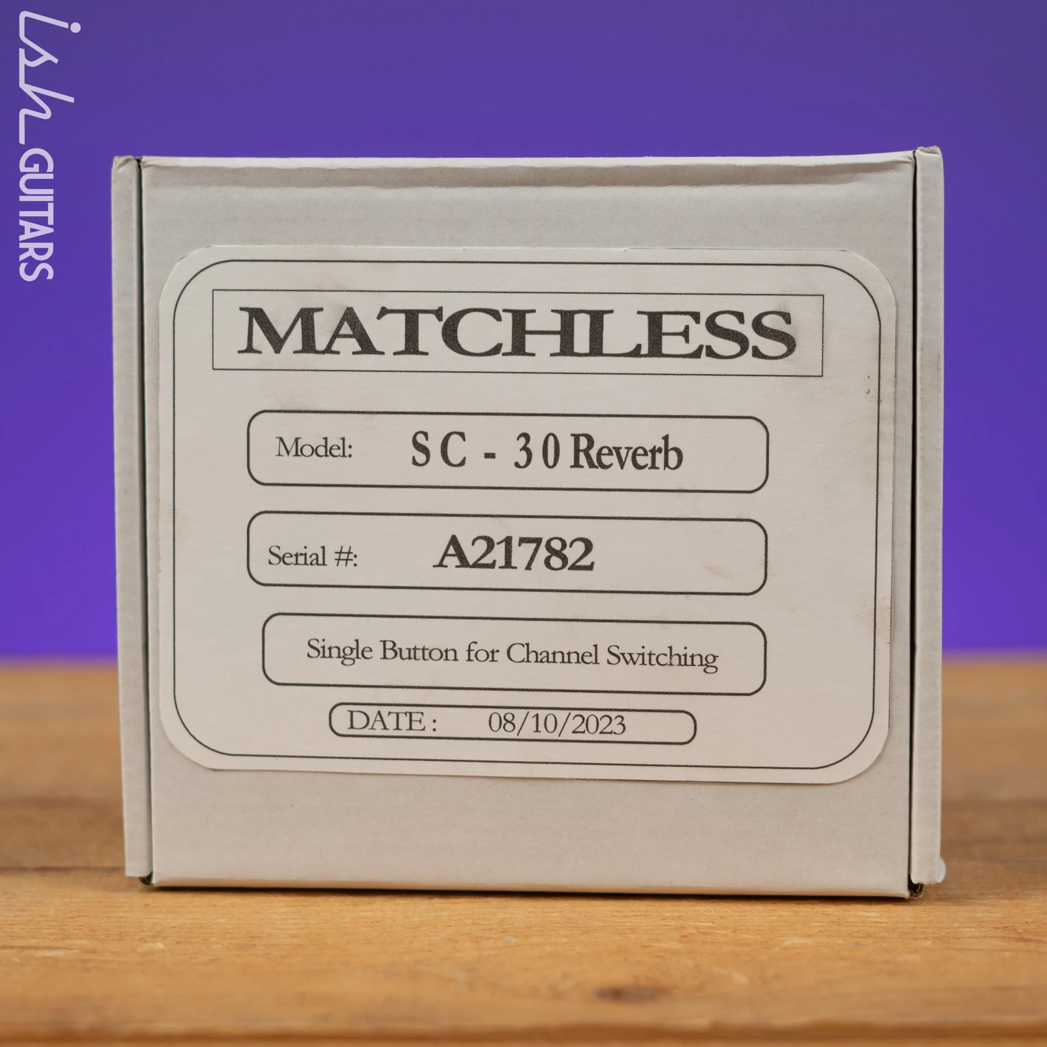 Matchless SC-30 Reverb Guitar Amp Dark Grey/ Dark Burgundy/ Silver Demo - Image 9