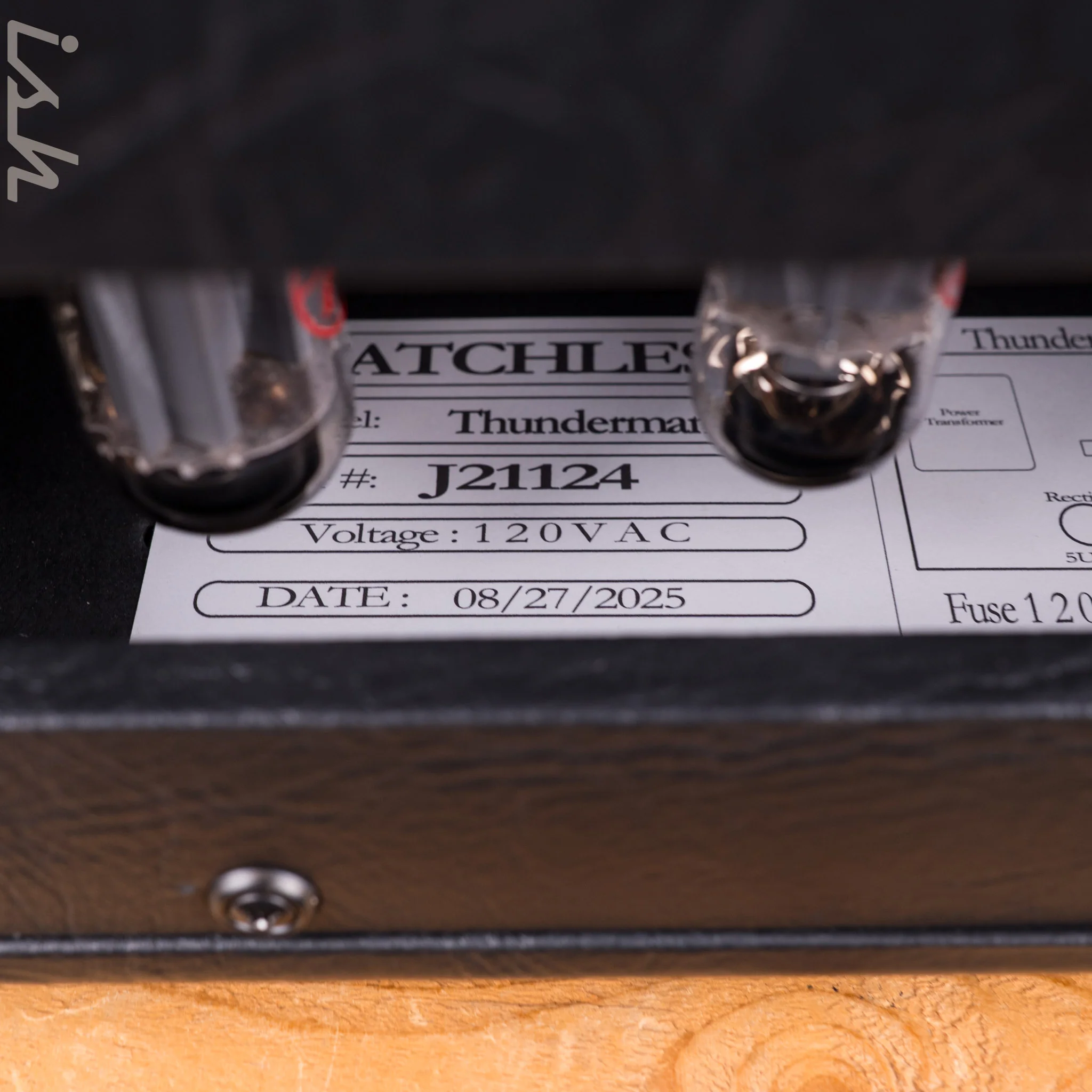 Matchless Thunderman Bass Amp Custom Tolex - Image 7