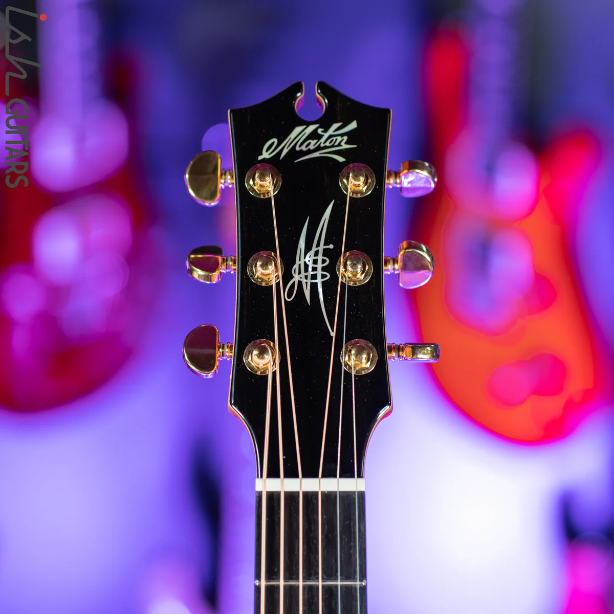 Maton Messiah EM100C Acoustic-Electric Guitar Sitka Spruce - Image 7