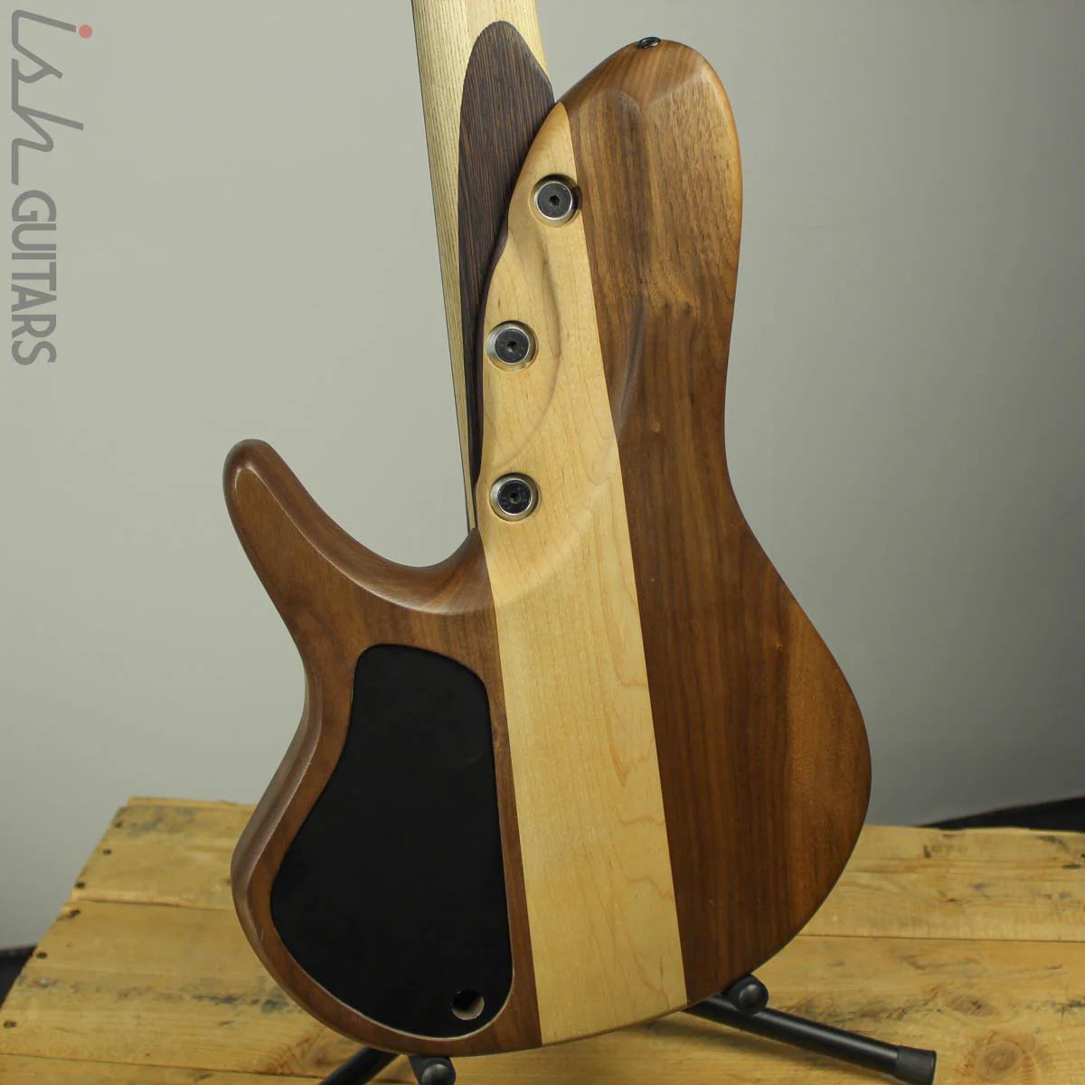 Mattisson Series I "Swiss" 5-String 'Headed Headless' Masur Birch Bass - Image 12