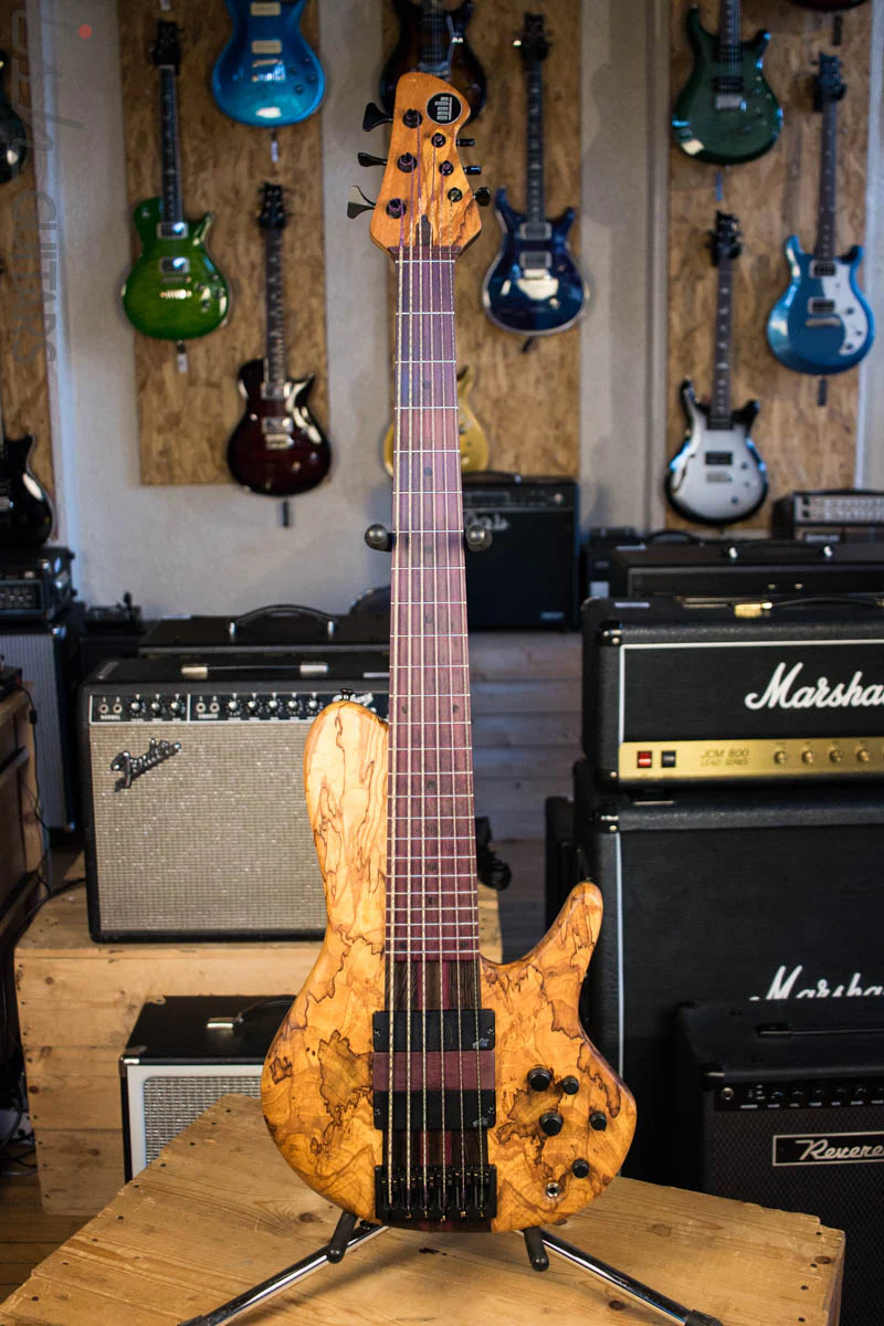 Mattisson Series IV Singlecut 6 String Bass Guitar - Image 2