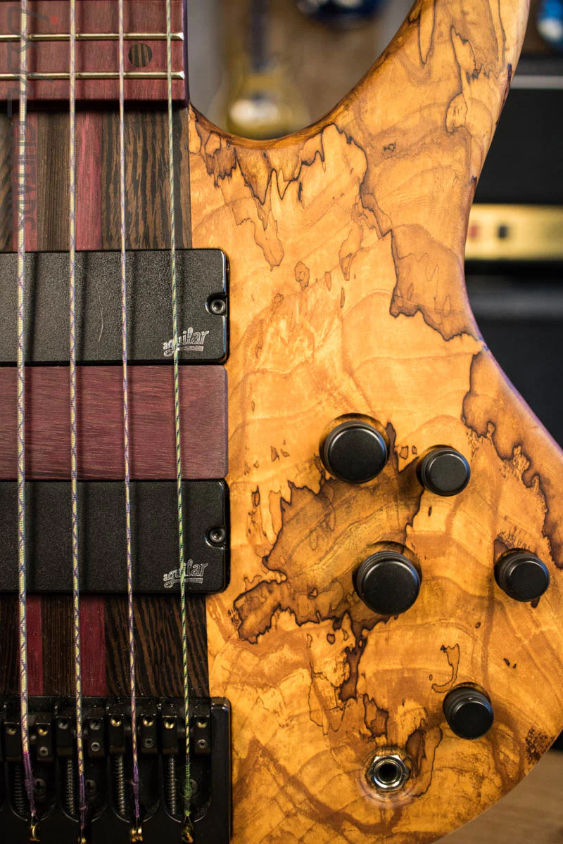 Mattisson Series IV Singlecut 6 String Bass Guitar - Image 4