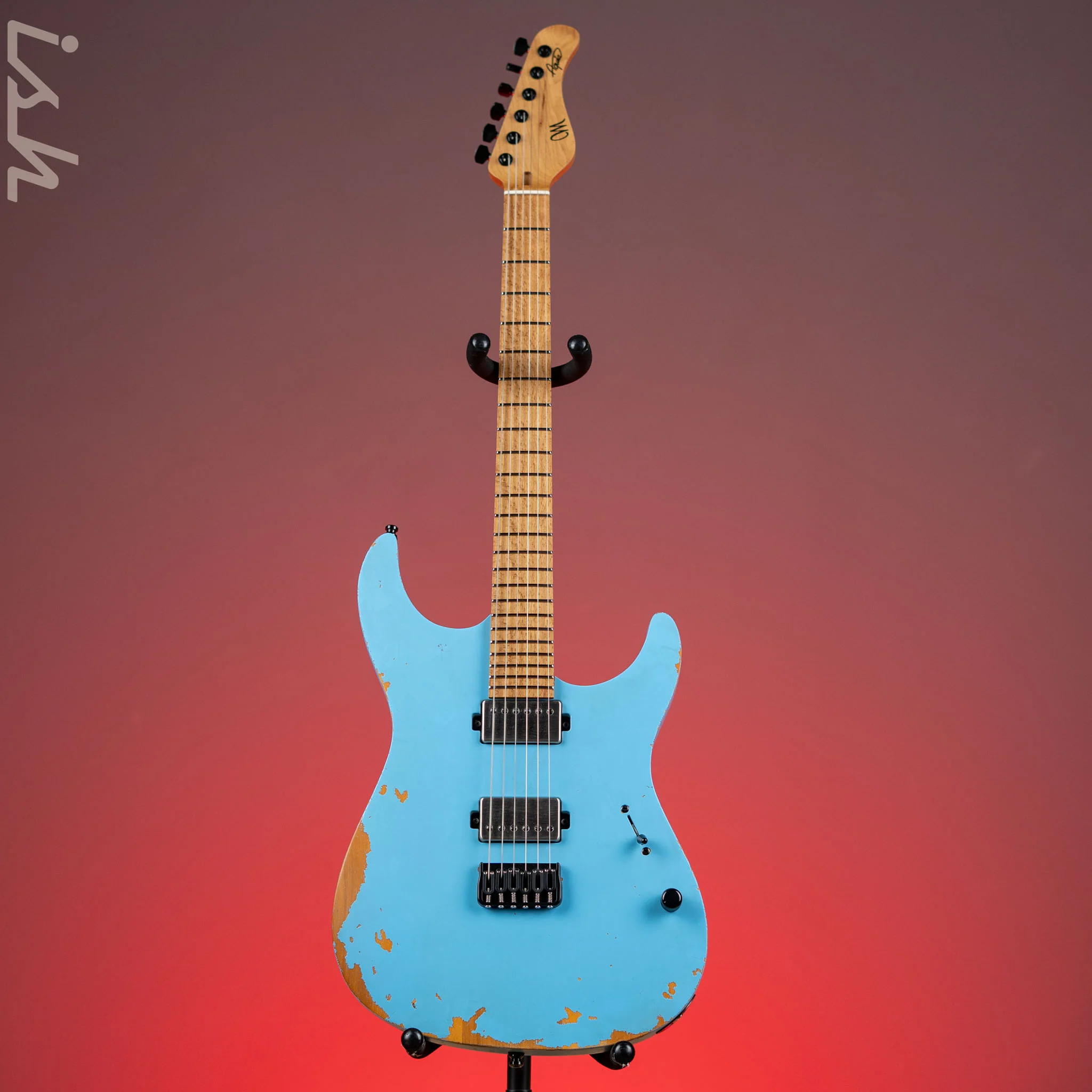 Mayones Aquila Aged 6 Monolith Daphne Blue Nitro - Image 2