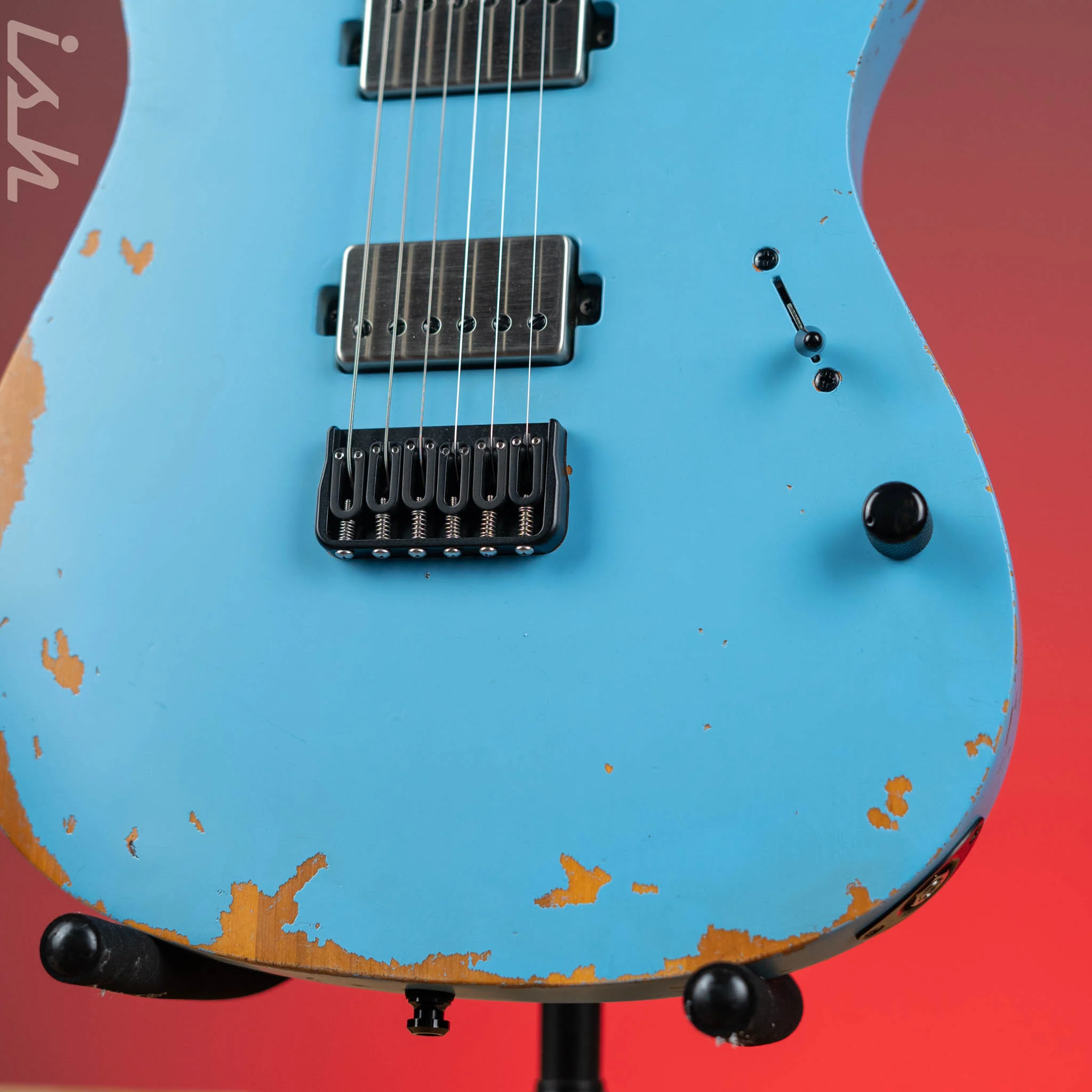Mayones Aquila Aged 6 Monolith Daphne Blue Nitro - Image 4