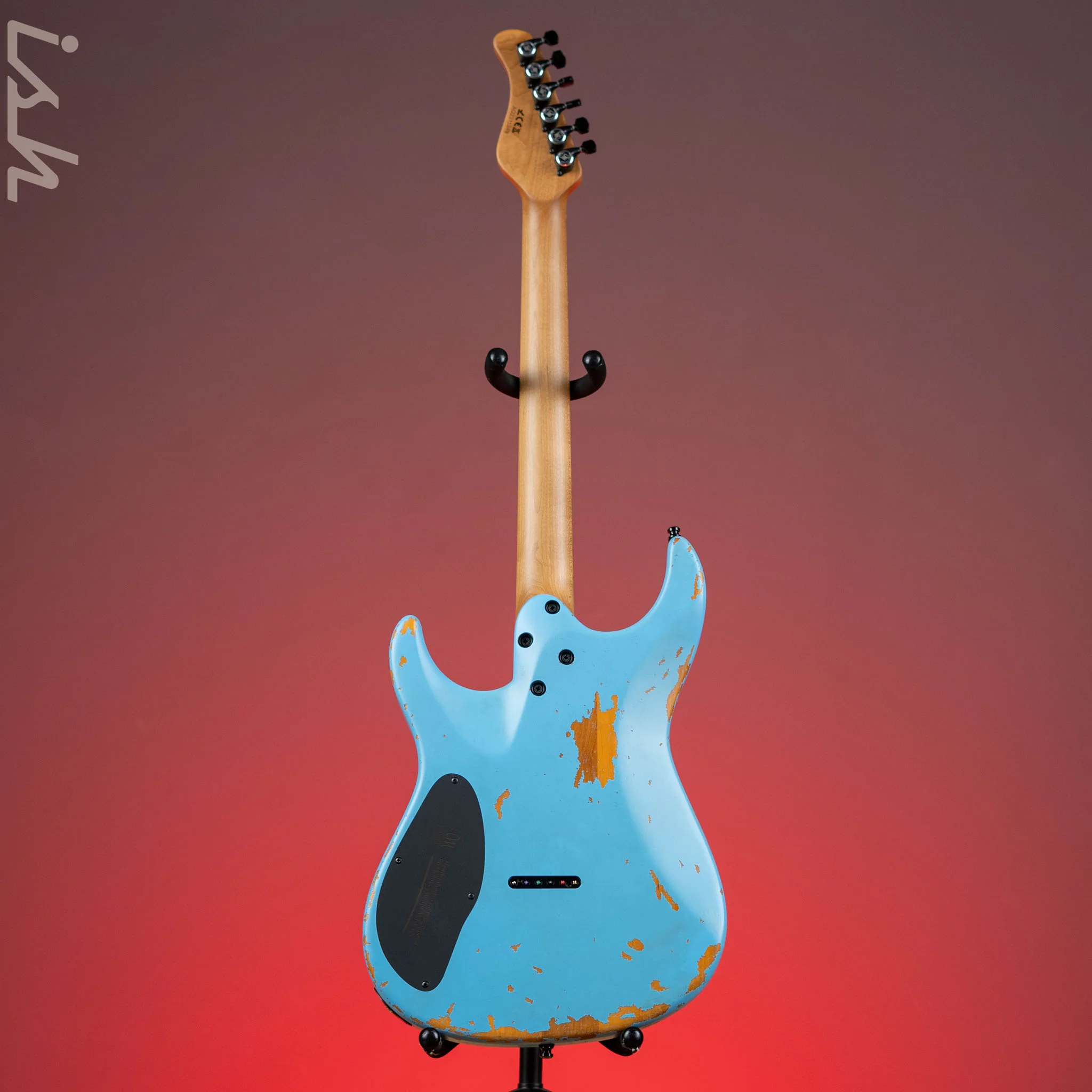 Mayones Aquila Aged 6 Monolith Daphne Blue Nitro - Image 6