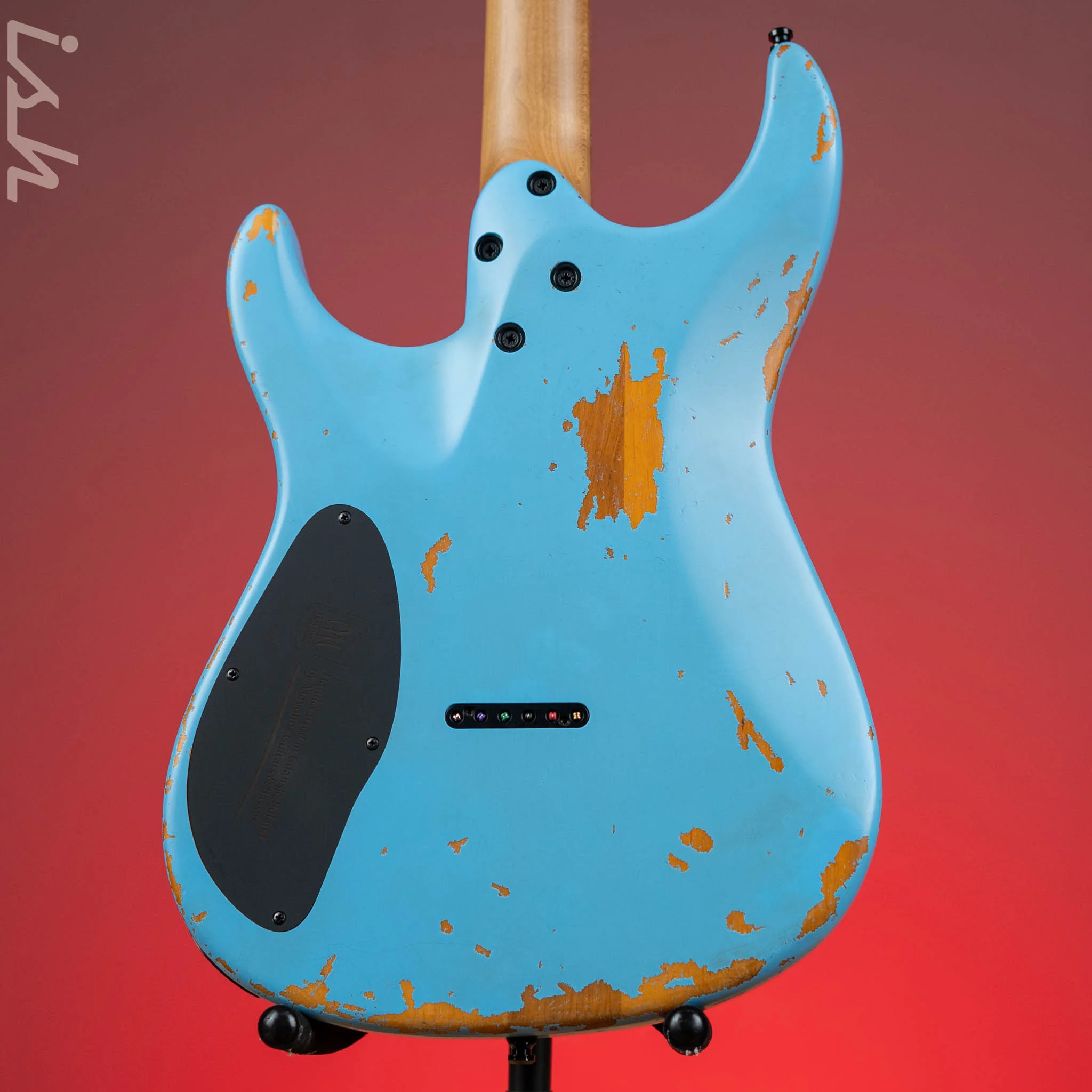 Mayones Aquila Aged 6 Monolith Daphne Blue Nitro - Image 7