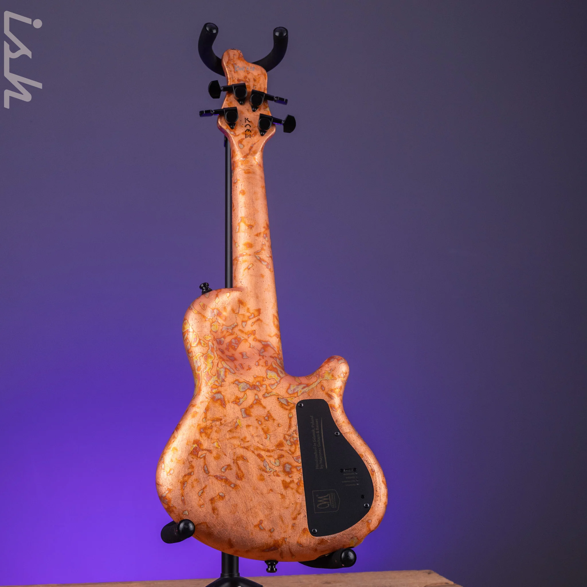 Mayones Cali 4 Mini Bass Lefty Black Limba - Image 7