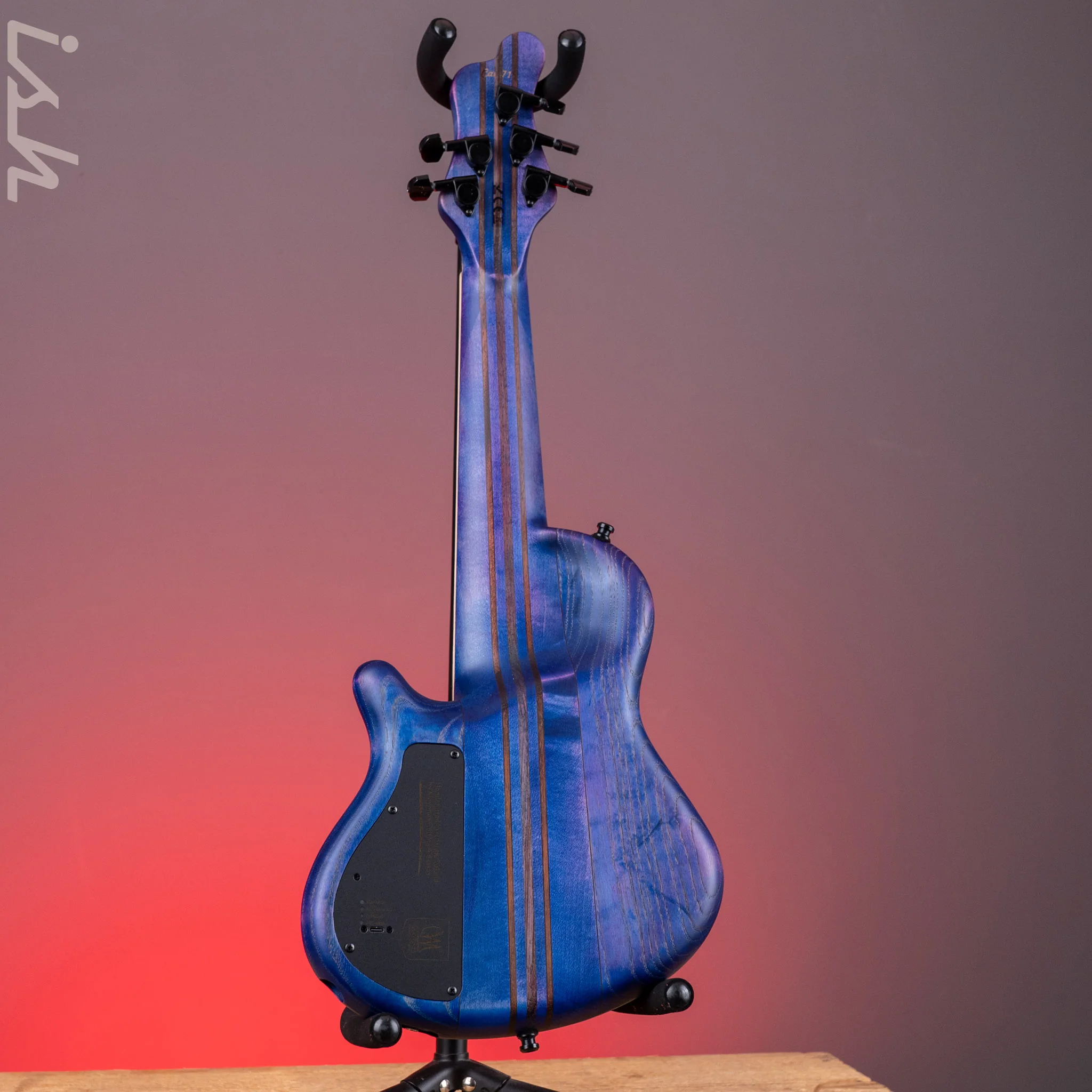 Mayones Cali 5 Fretless Mini Bass Spruce Purple - Image 7