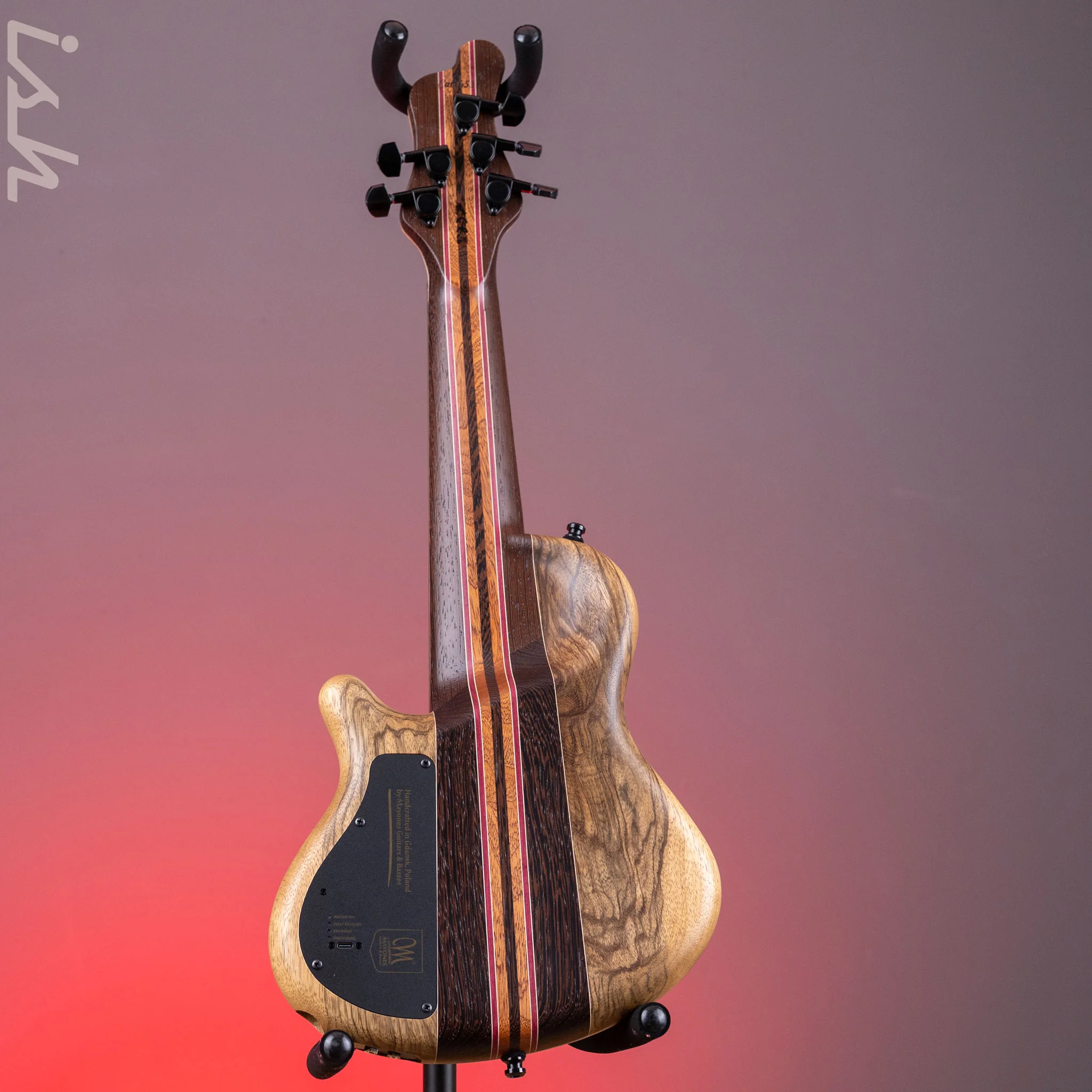 Mayones Cali 5 Mini Bass Buckeye Burl - Image 7