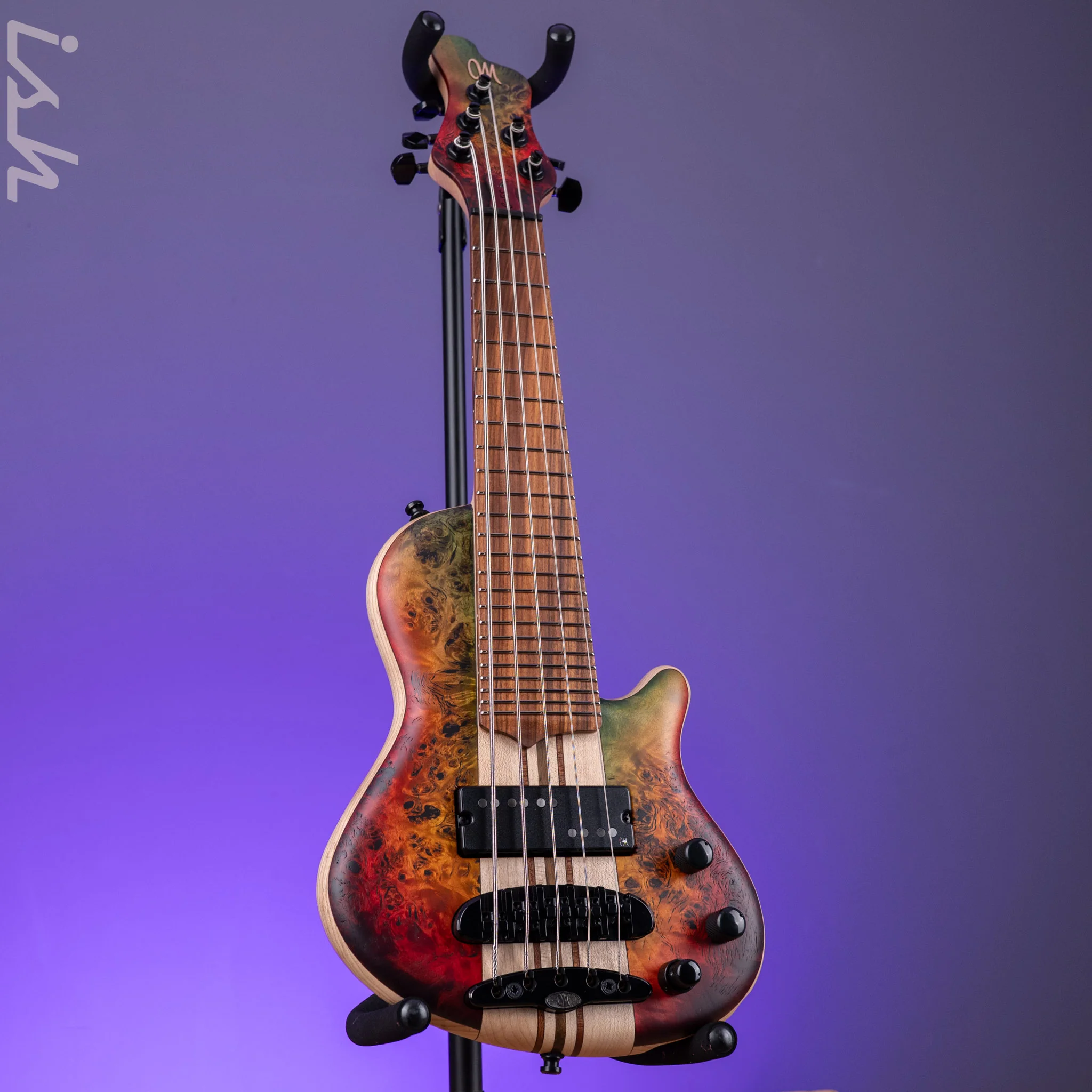 Mayones Cali 5 Mini Bass Curly Poplar - Image 2