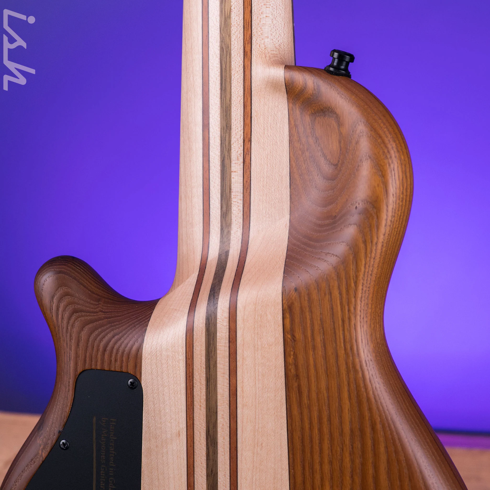 Mayones Cali 5 Mini Bass Spalted Maple - Image 8
