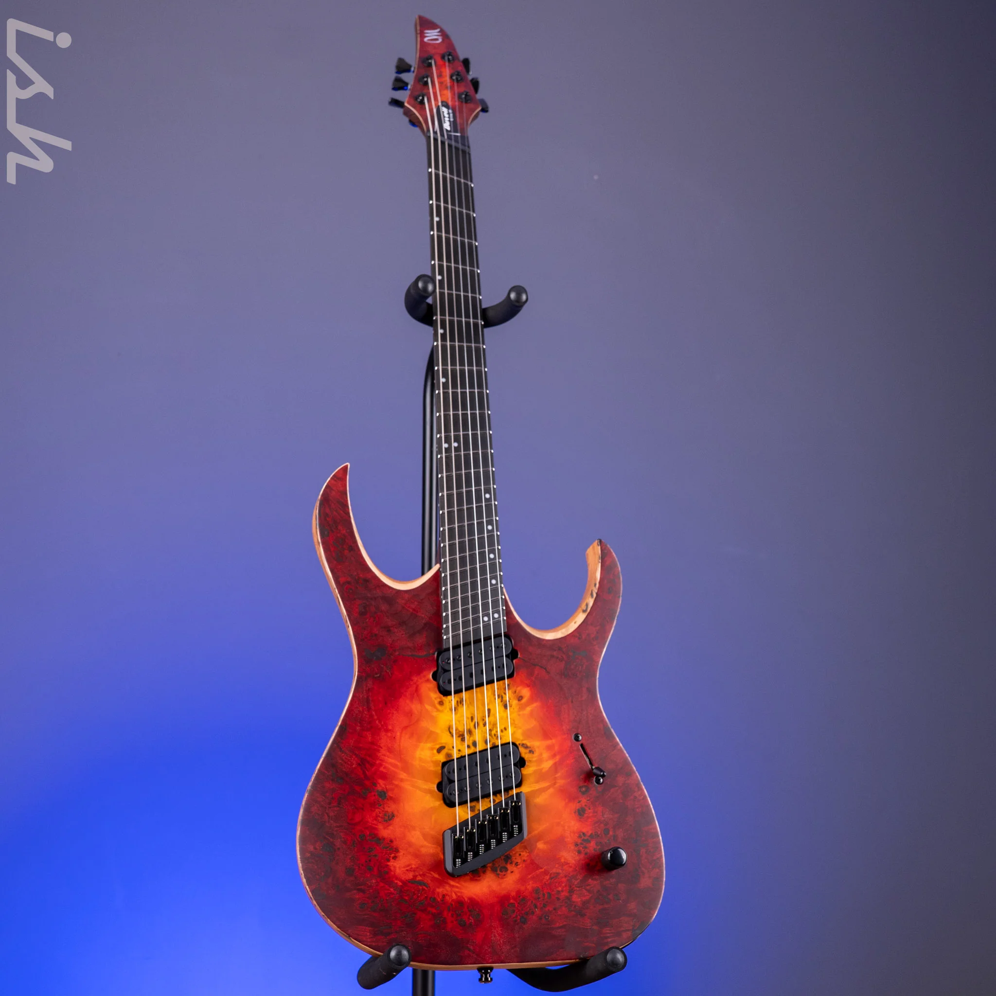 Mayones Duvell Elite VF 6  Lava Burst - Image 2