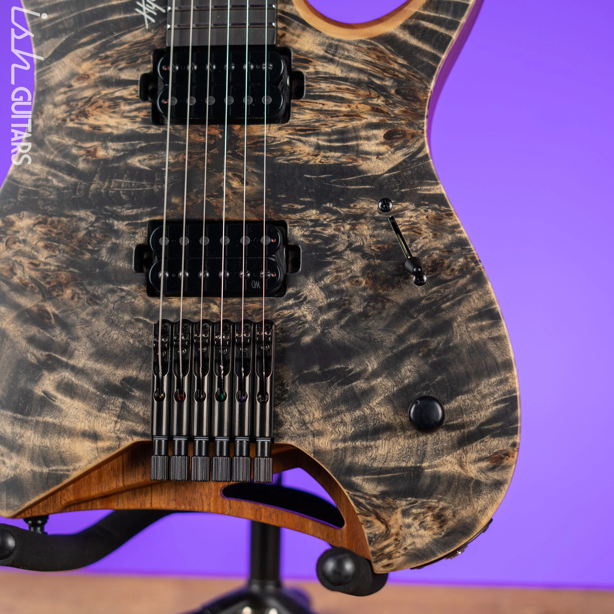 Mayones Hydra Elite 6 Trans Graphite Satine - Image 4