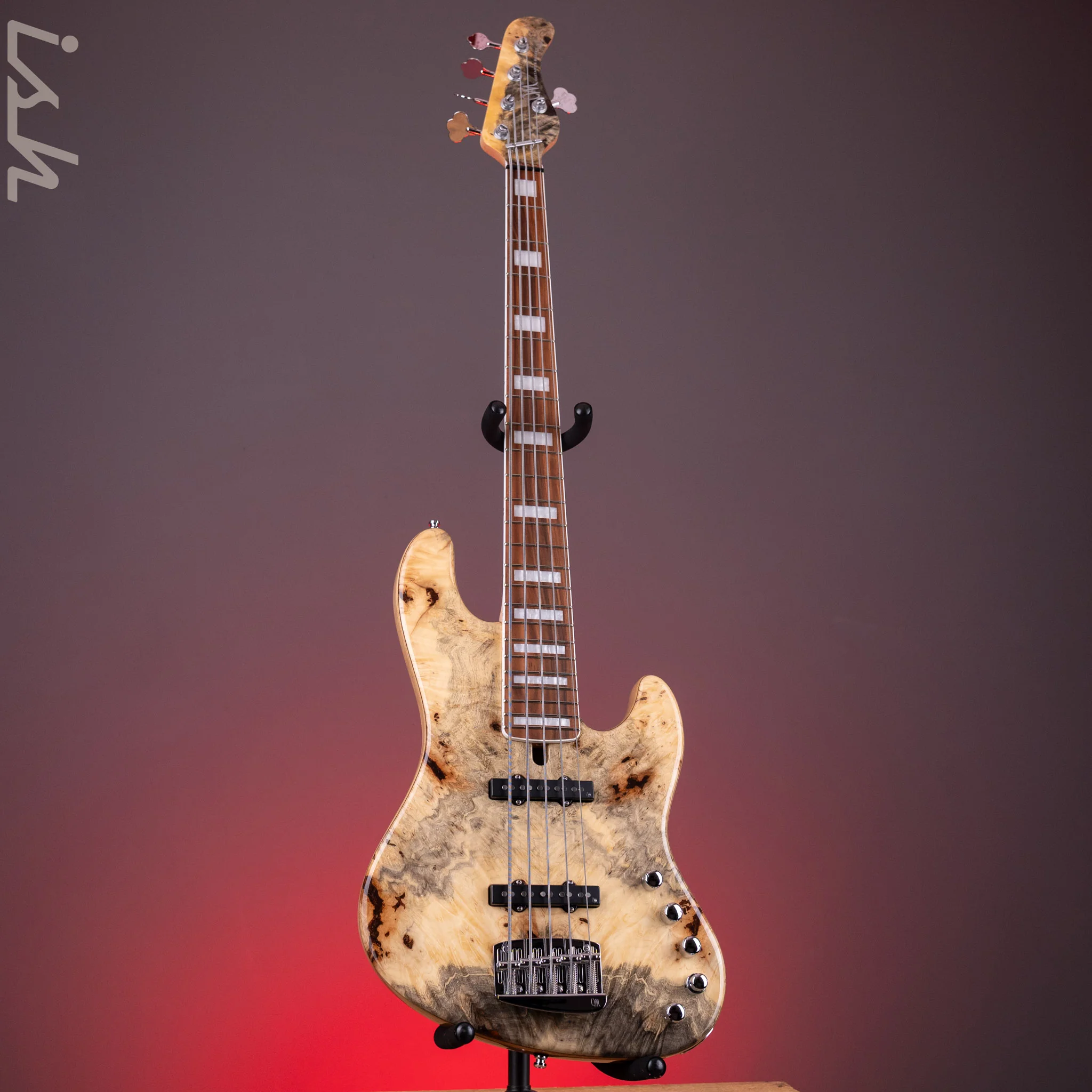 Mayones Jabba Custom 5 Buckeye Burl - Image 2