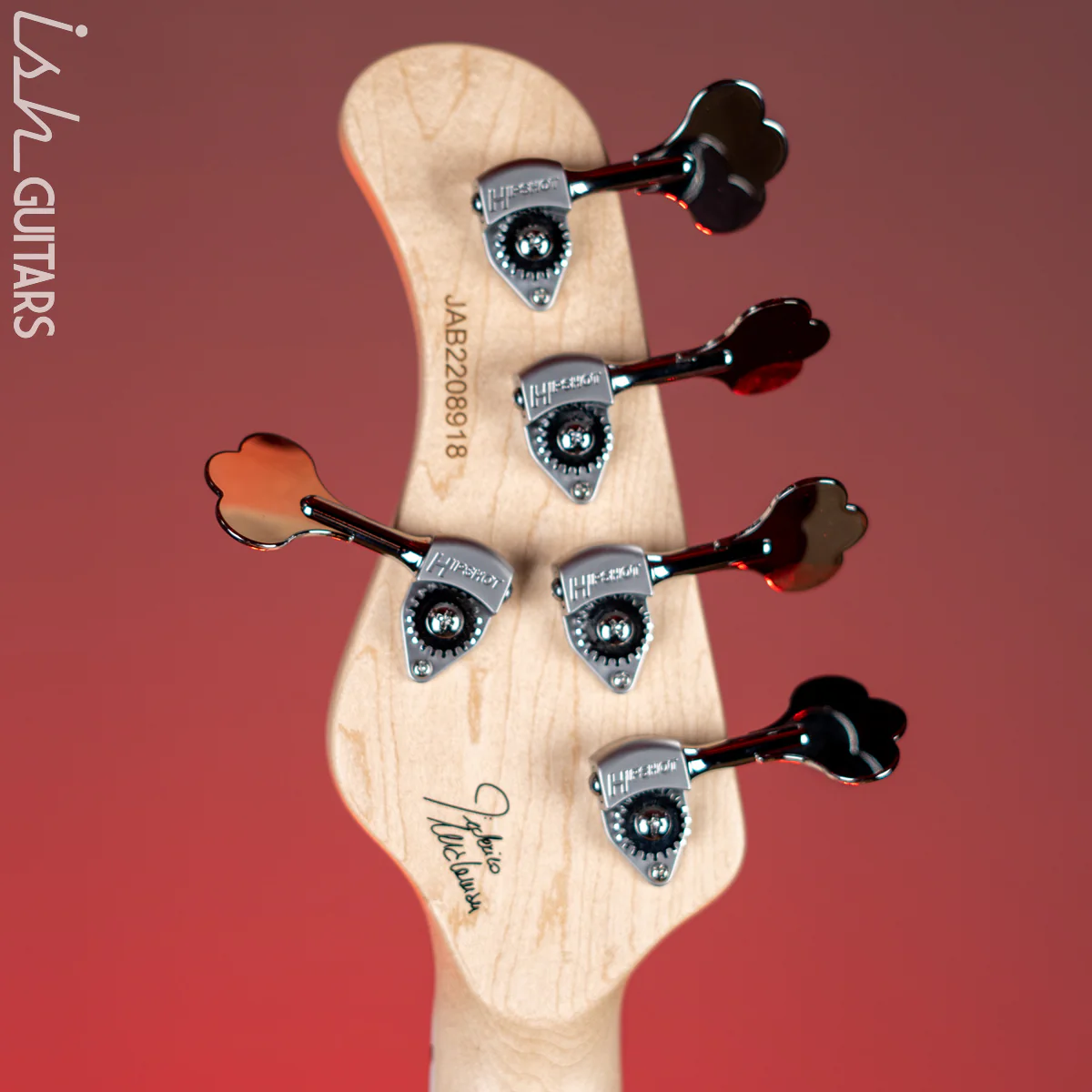 Mayones Jabba MalaMan 5 Federico Malaman Signature Bass Antique Violet Raw - Image 13