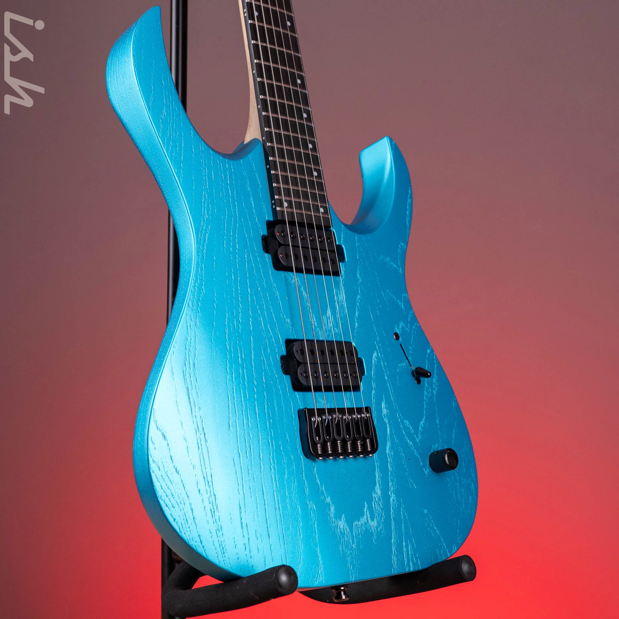 Mayones Jassper DT 6 Metallic Opal Blue Demo - Image 4
