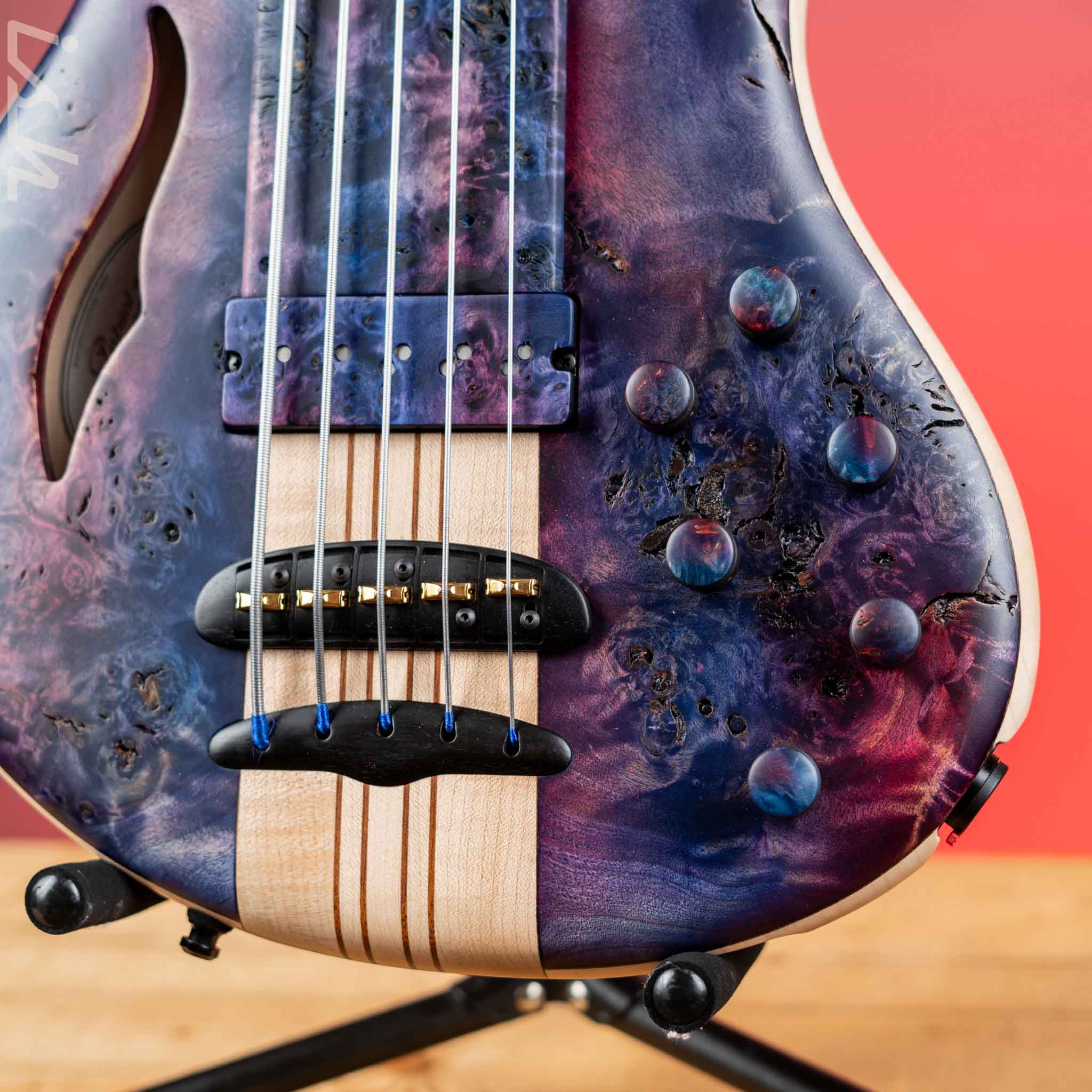 Mayones Patriot 5-String Bass Gaudi-ID 2024 NAMM - Image 4