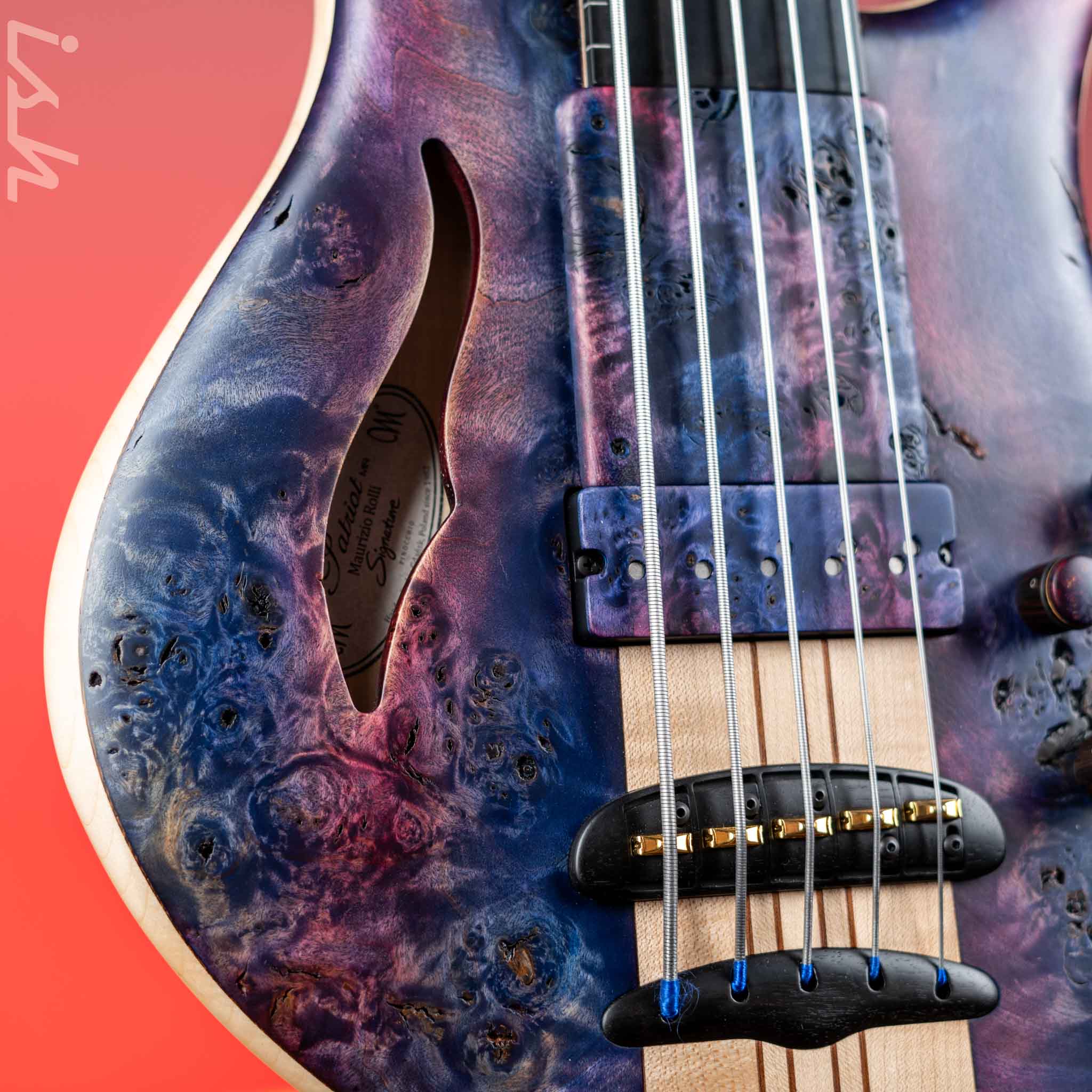 Mayones Patriot 5-String Bass Gaudi-ID 2024 NAMM - Image 6