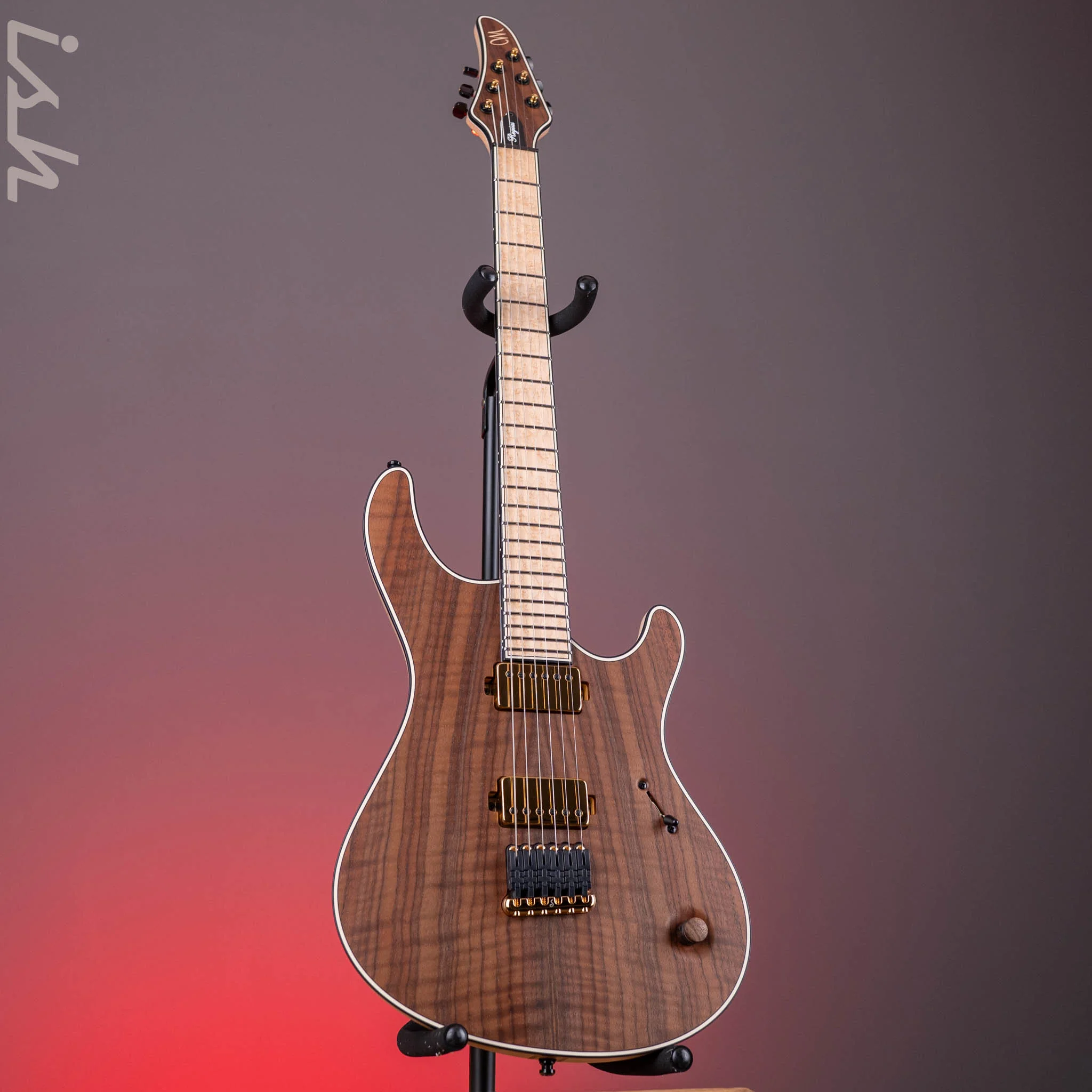 Mayones Regius 6 Electric Guitar Master Grade Curly Walnut - Image 2