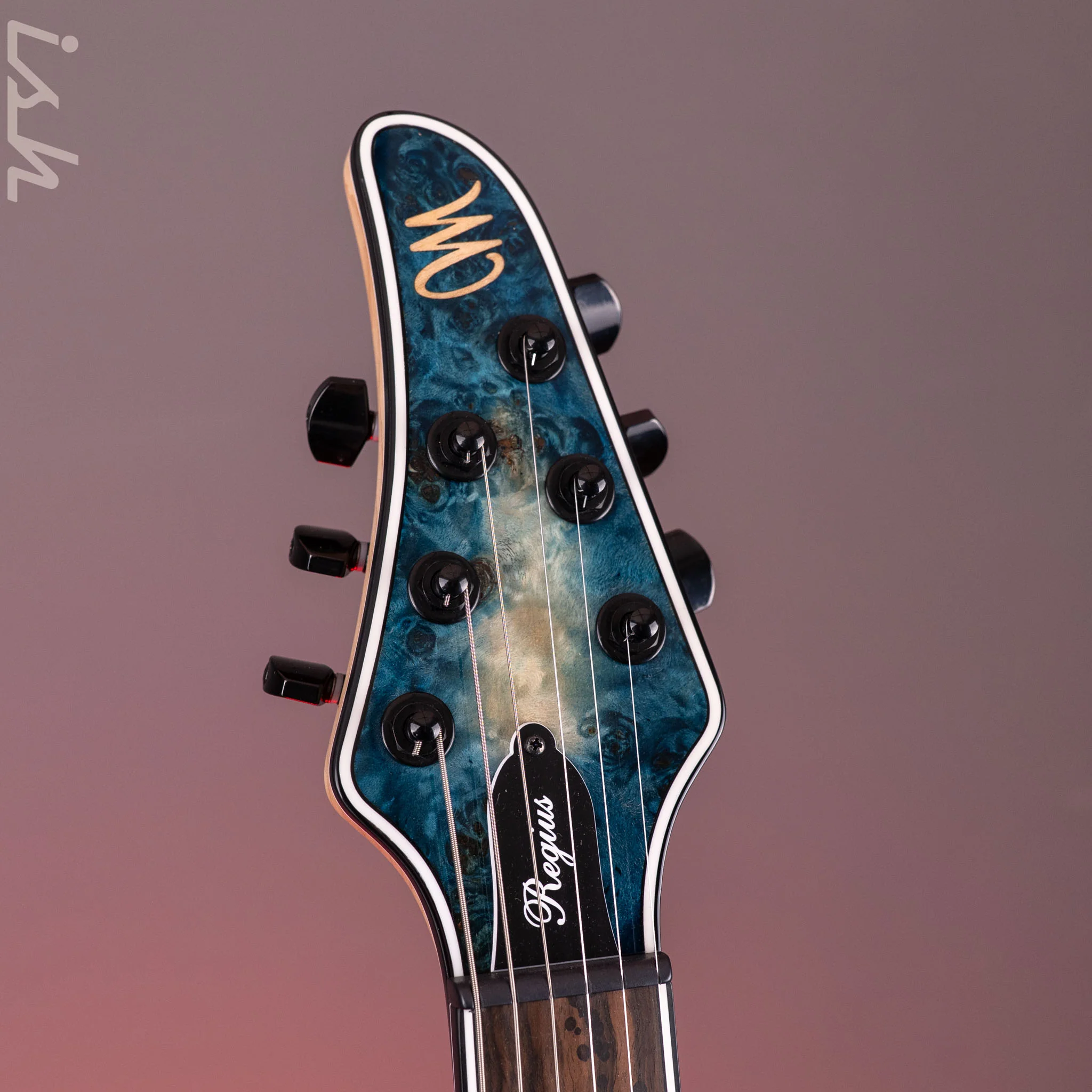 Mayones Regius 6 NAMM 2026 Eye Poplar Turquoise Burst Out - Image 7