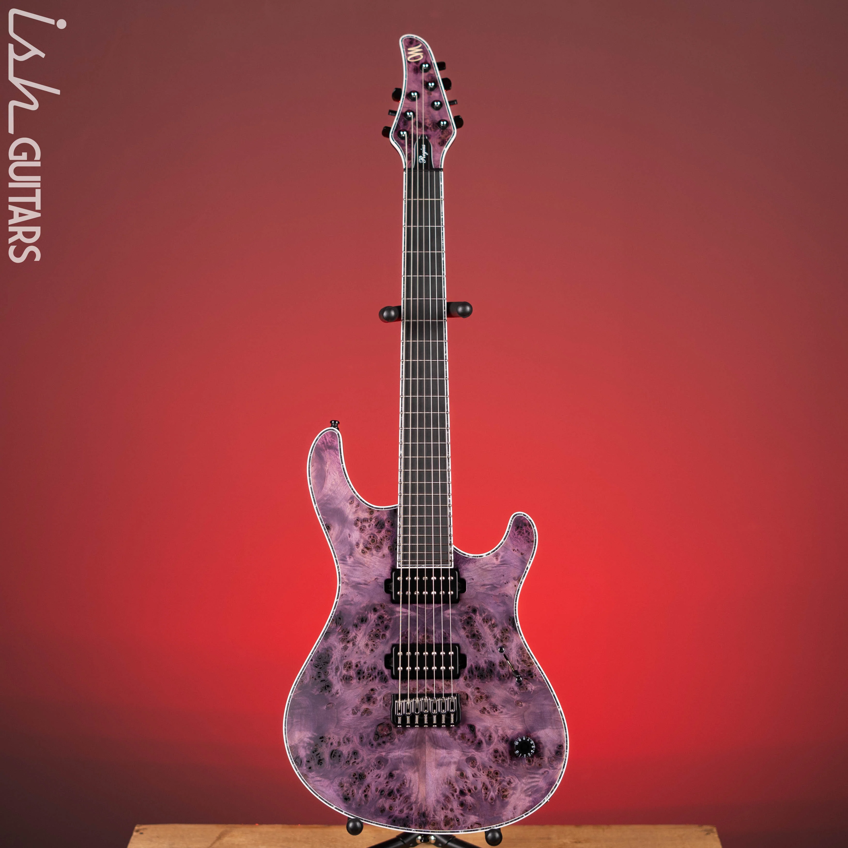 Mayones Regius 7 7-String Electric Guitar Antique Violet Raw - Image 2