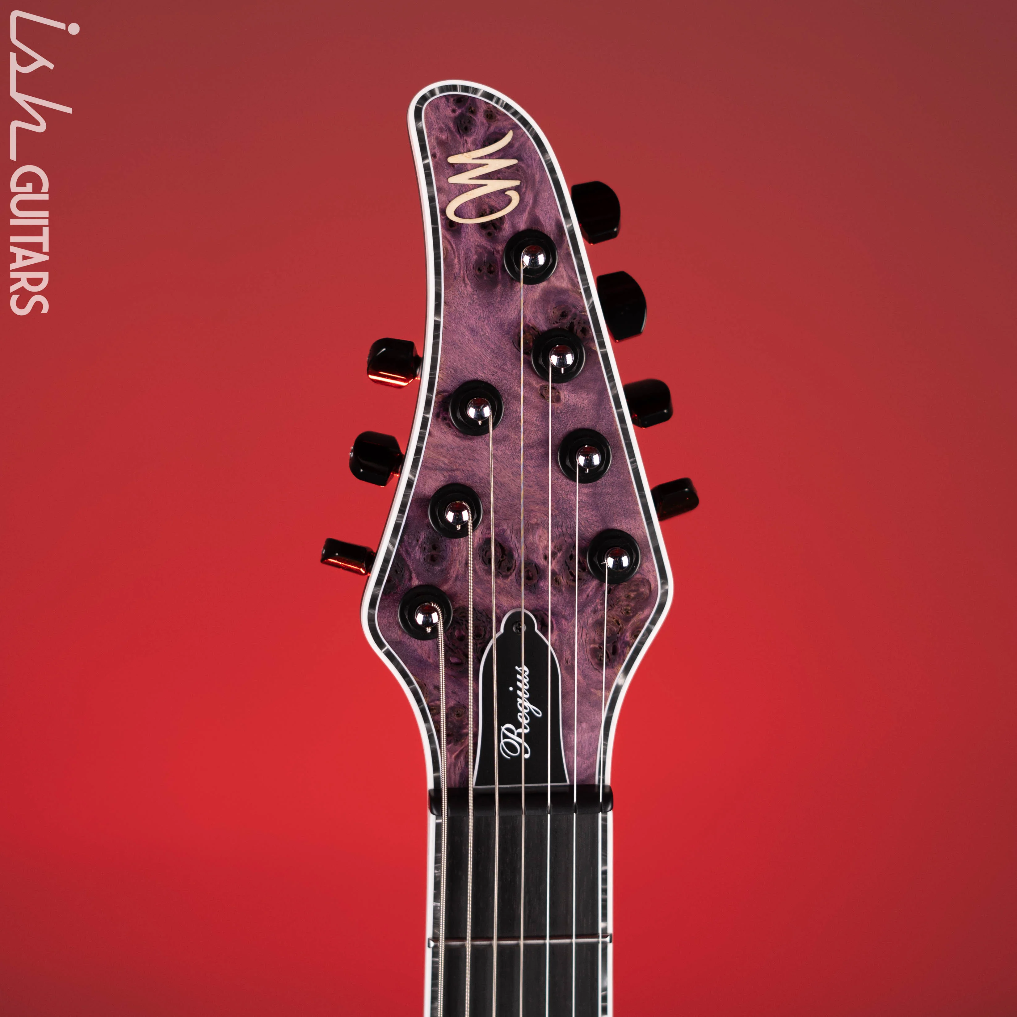 Mayones Regius 7 7-String Electric Guitar Antique Violet Raw - Image 6