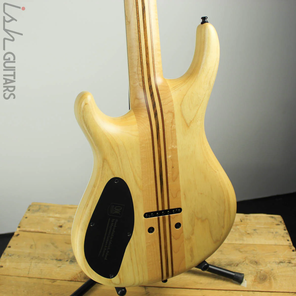 2016 Mayones Regius 7 Custom Macassar Ebony Natural - Image 9