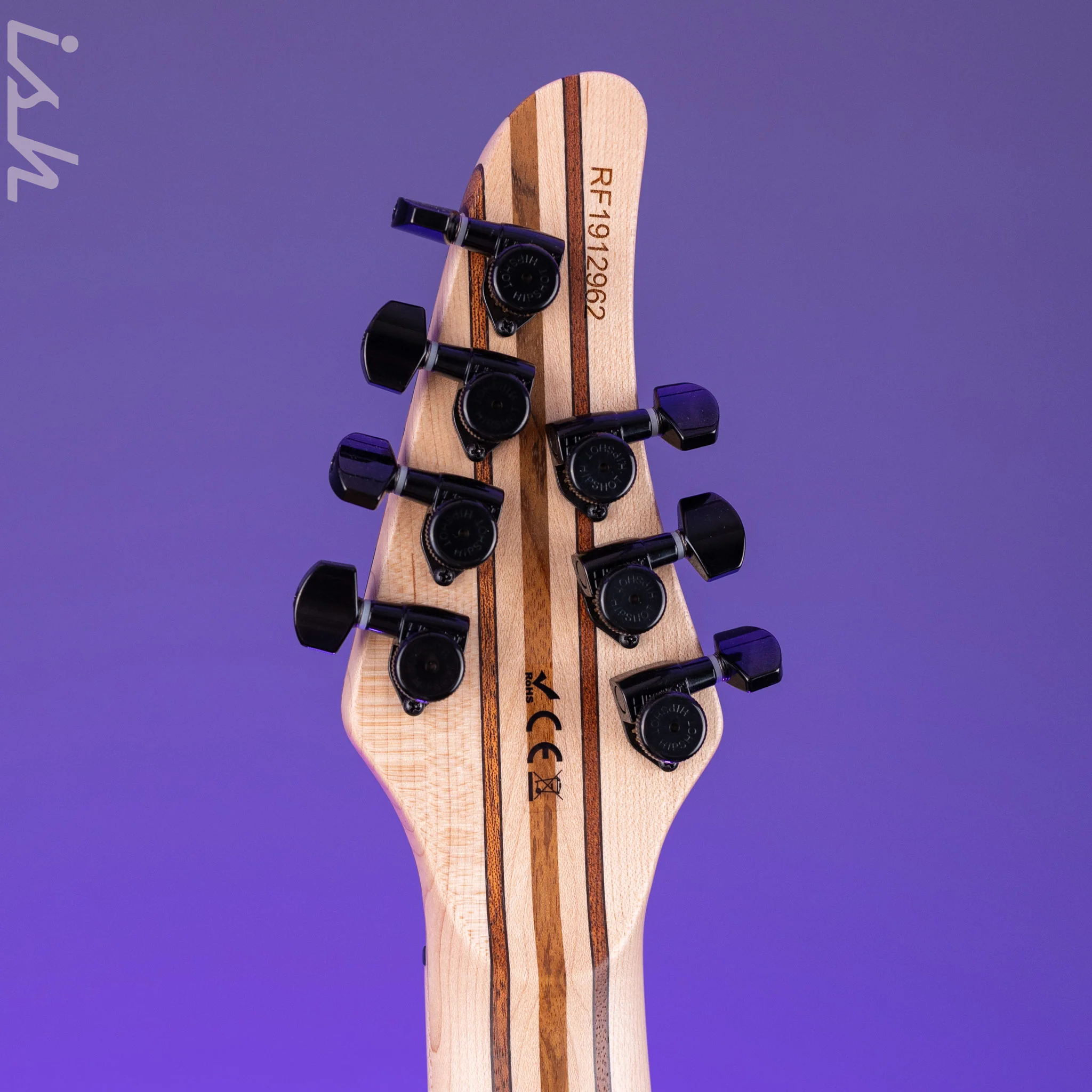 Mayones Regius 7 Triskelion Trans Natural Gloss 7-String Guitar - Image 13
