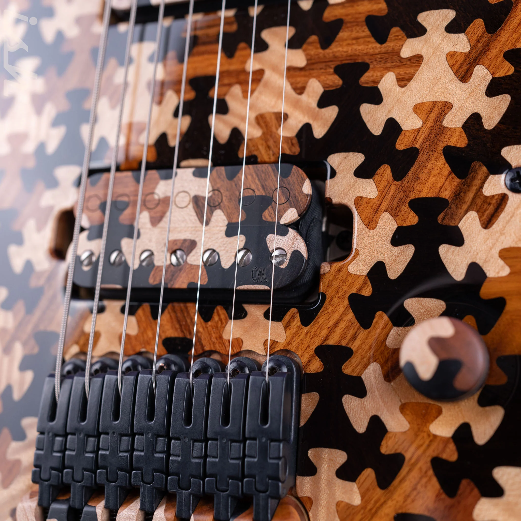 Mayones Regius 7 Triskelion Trans Natural Gloss 7-String Guitar - Image 8
