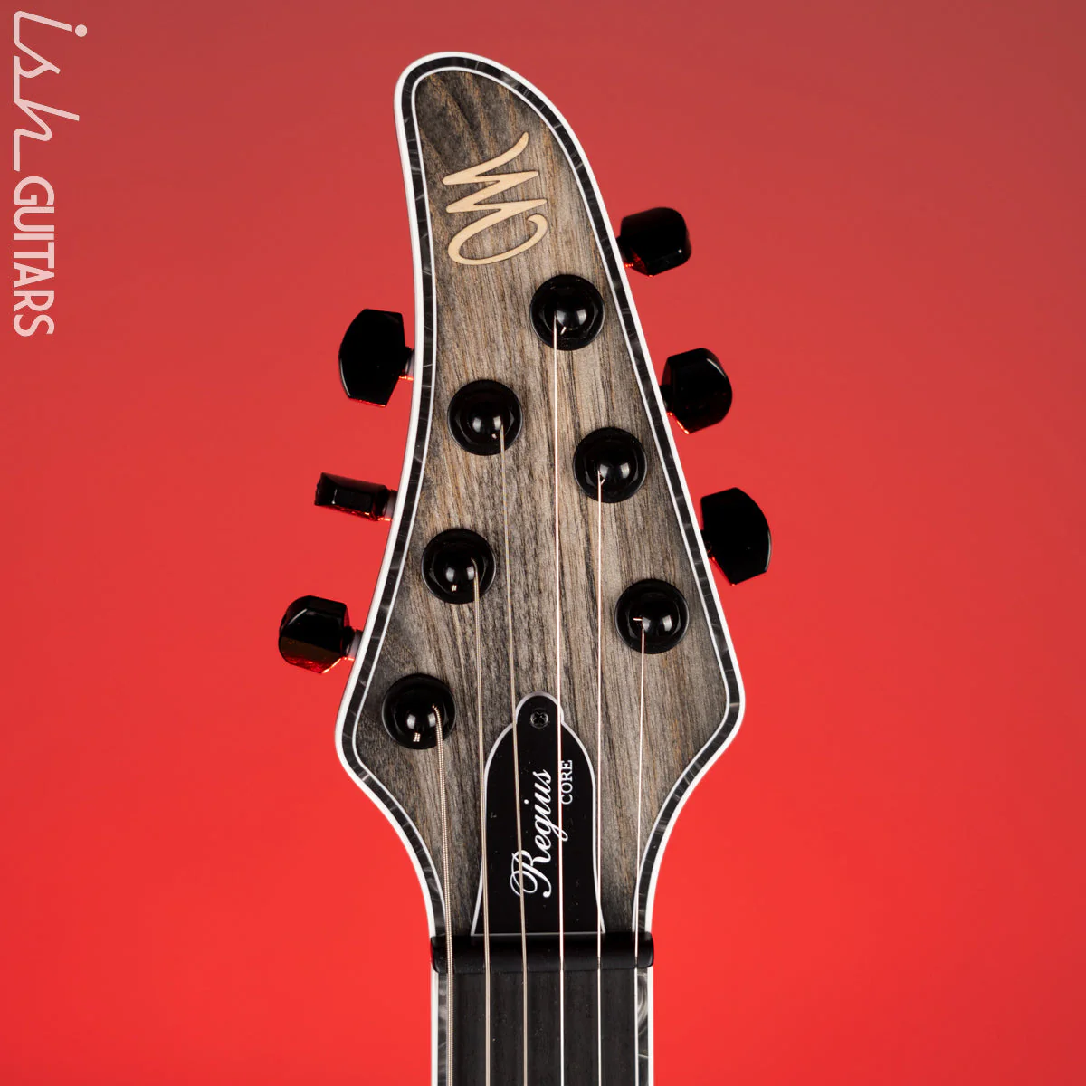 Mayones Regius Core Gothic 6 Bar Antique Black Matte Ash Demo - Image 5