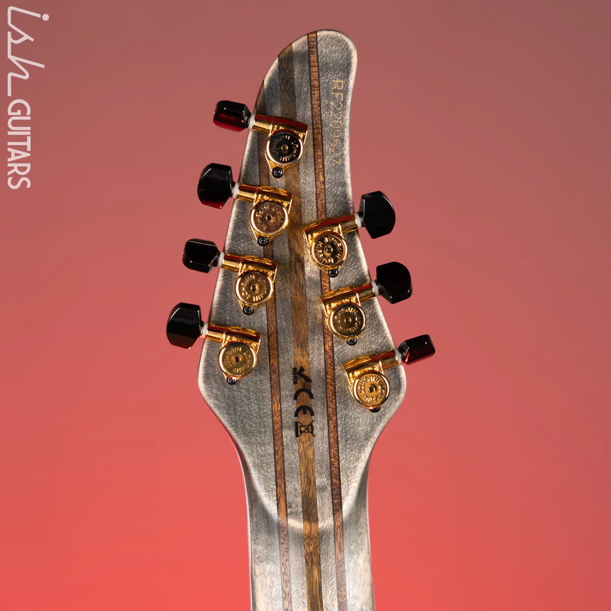 Mayones Regius Gothic 7 7-String Electric Guitar Antique Black Matt - Image 11