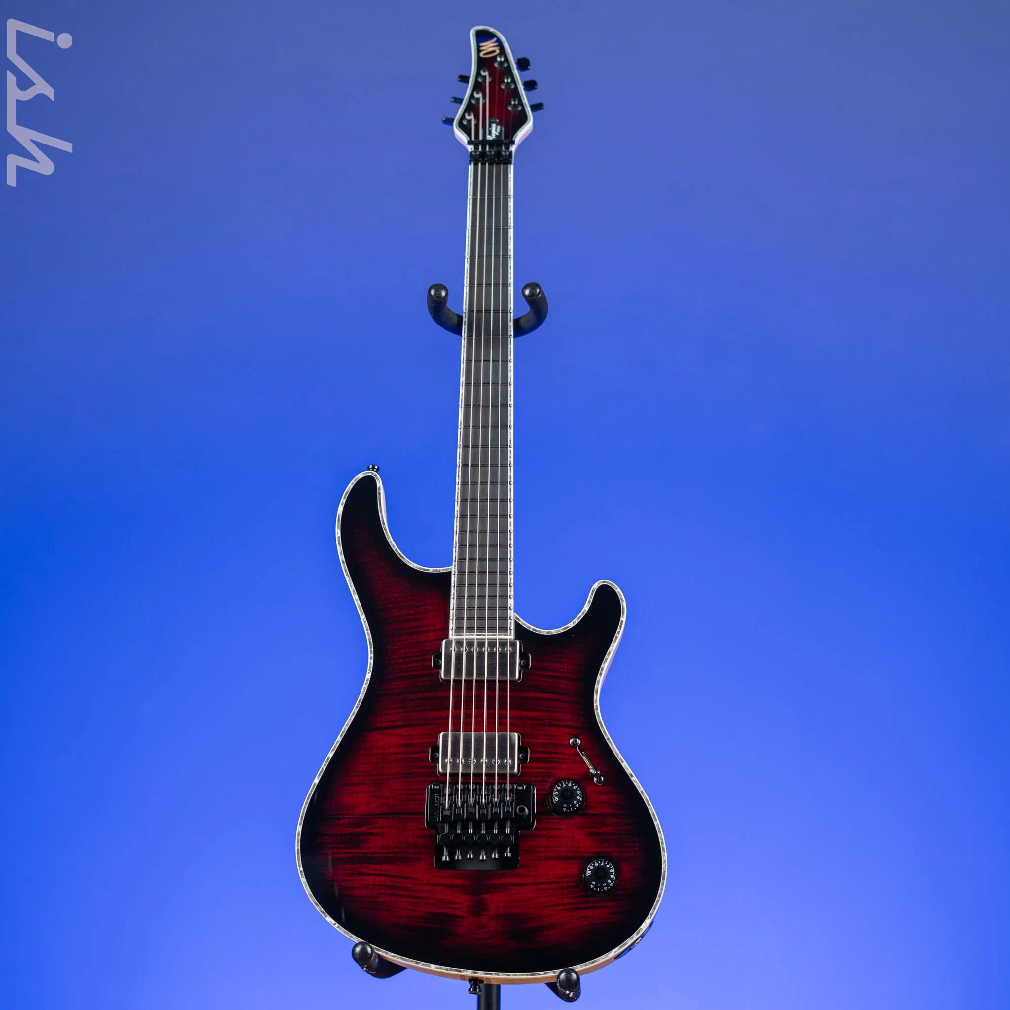 Mayones Regius PRO 6 Transparent Dirty-Red Burst Gloss - Image 2
